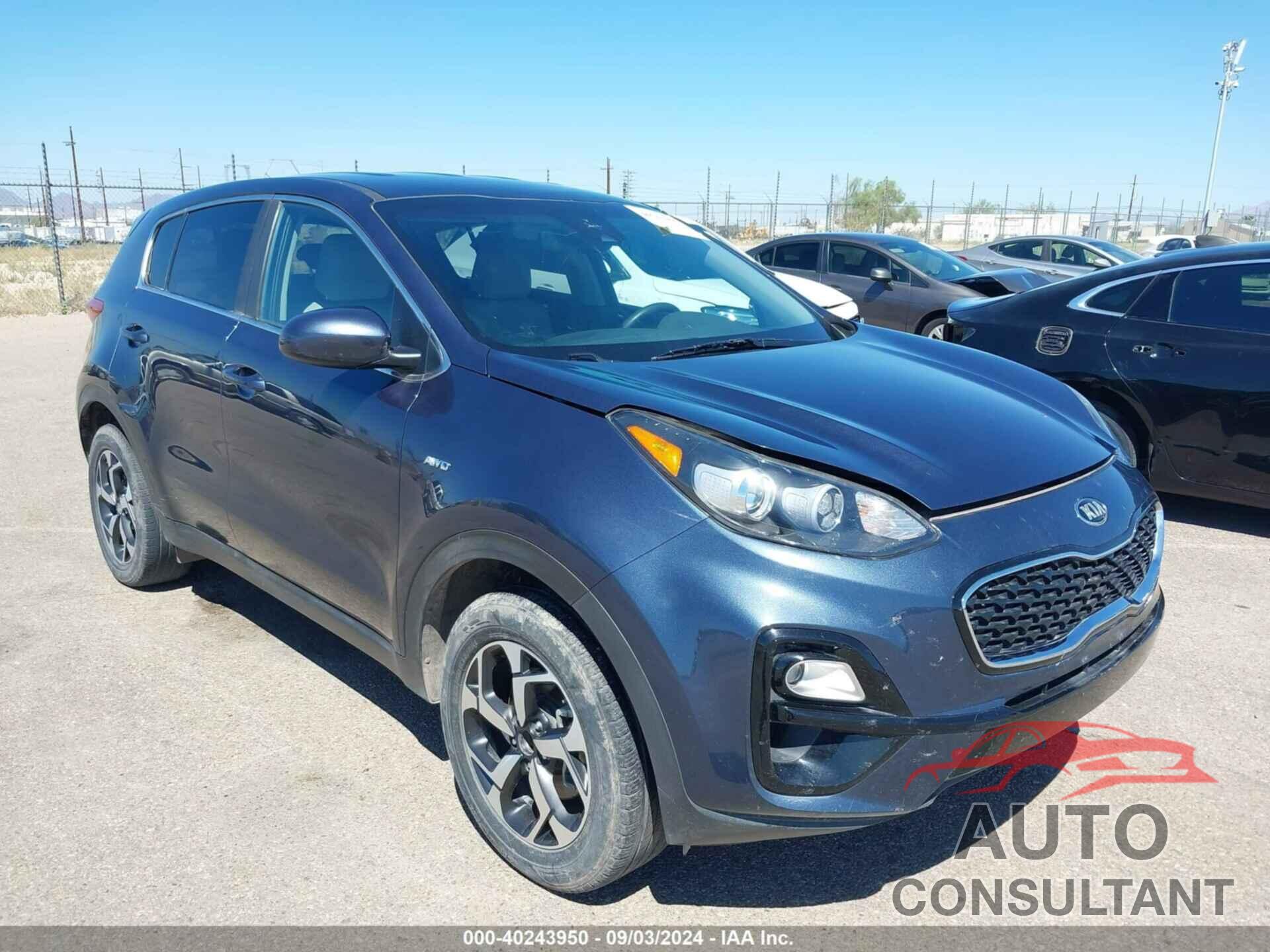 KIA SPORTAGE 2022 - KNDPMCAC0N7009311