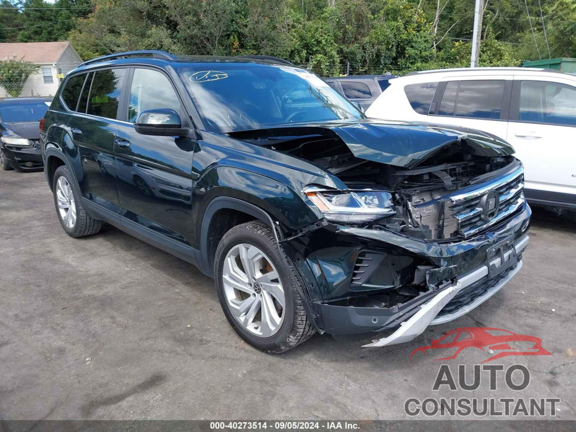 VOLKSWAGEN ATLAS 2021 - 1V2KR2CA9MC576347