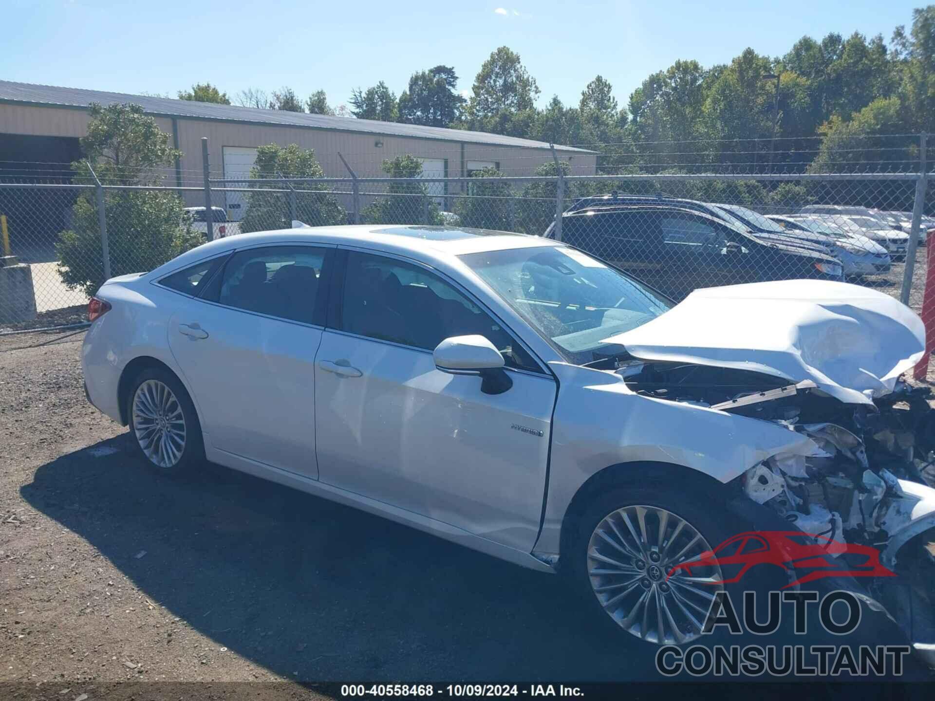 TOYOTA AVALON HYBRID 2019 - 4T1B21FB3KU010675