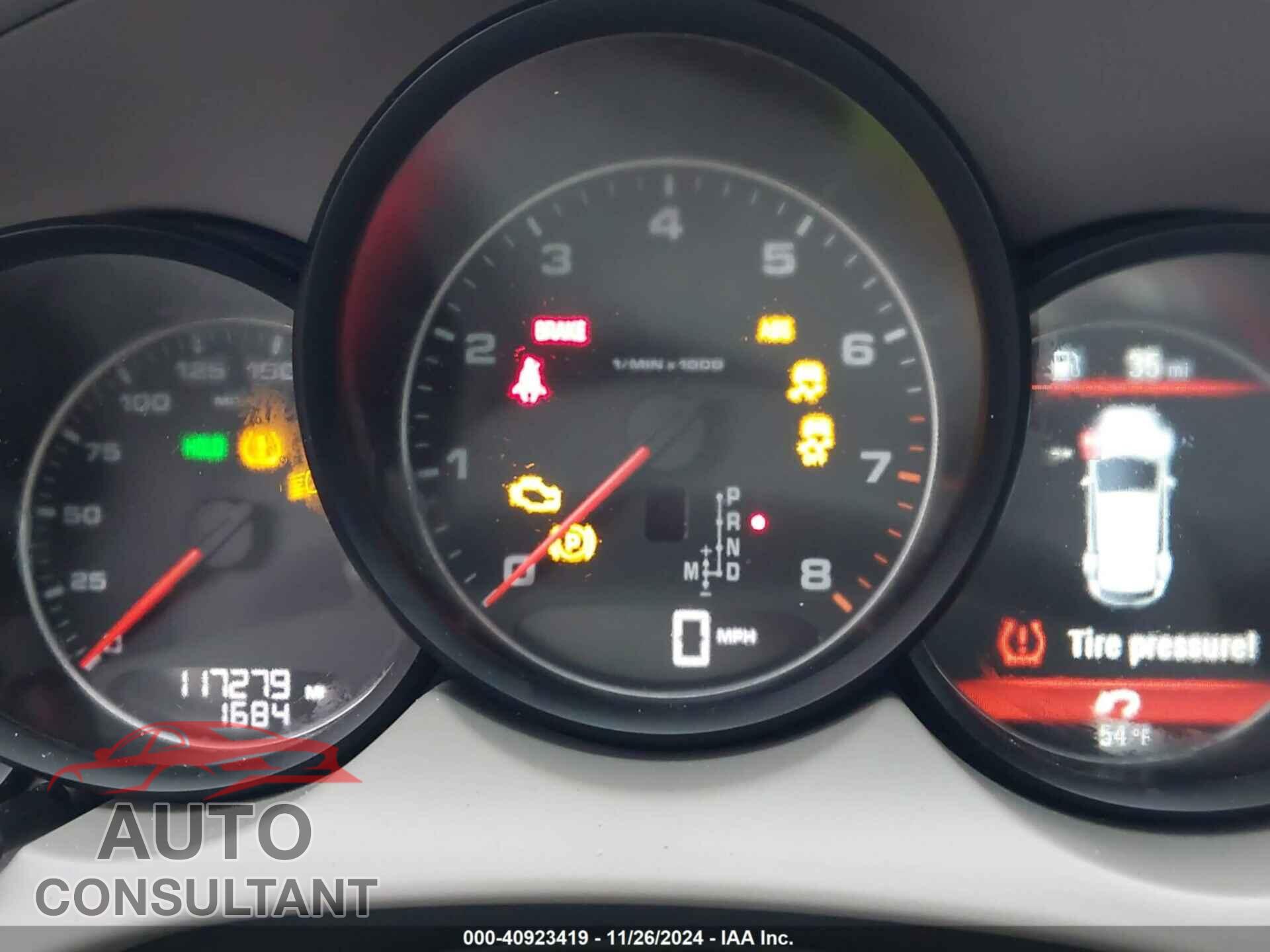 PORSCHE CAYENNE 2012 - WP1AA2A24CLA04695
