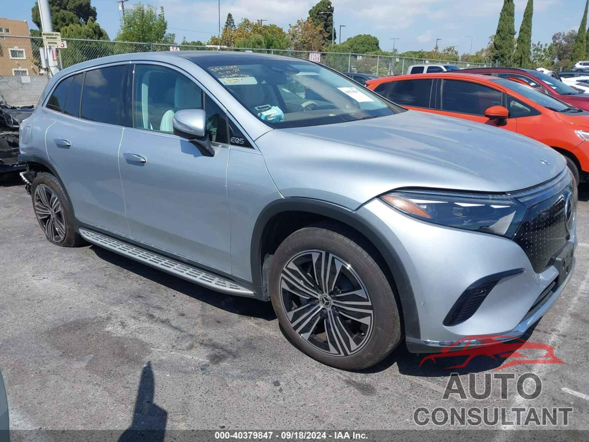 MERCEDES-BENZ EQS 450+ SUV 2023 - 4JGDM2DB4PA013010