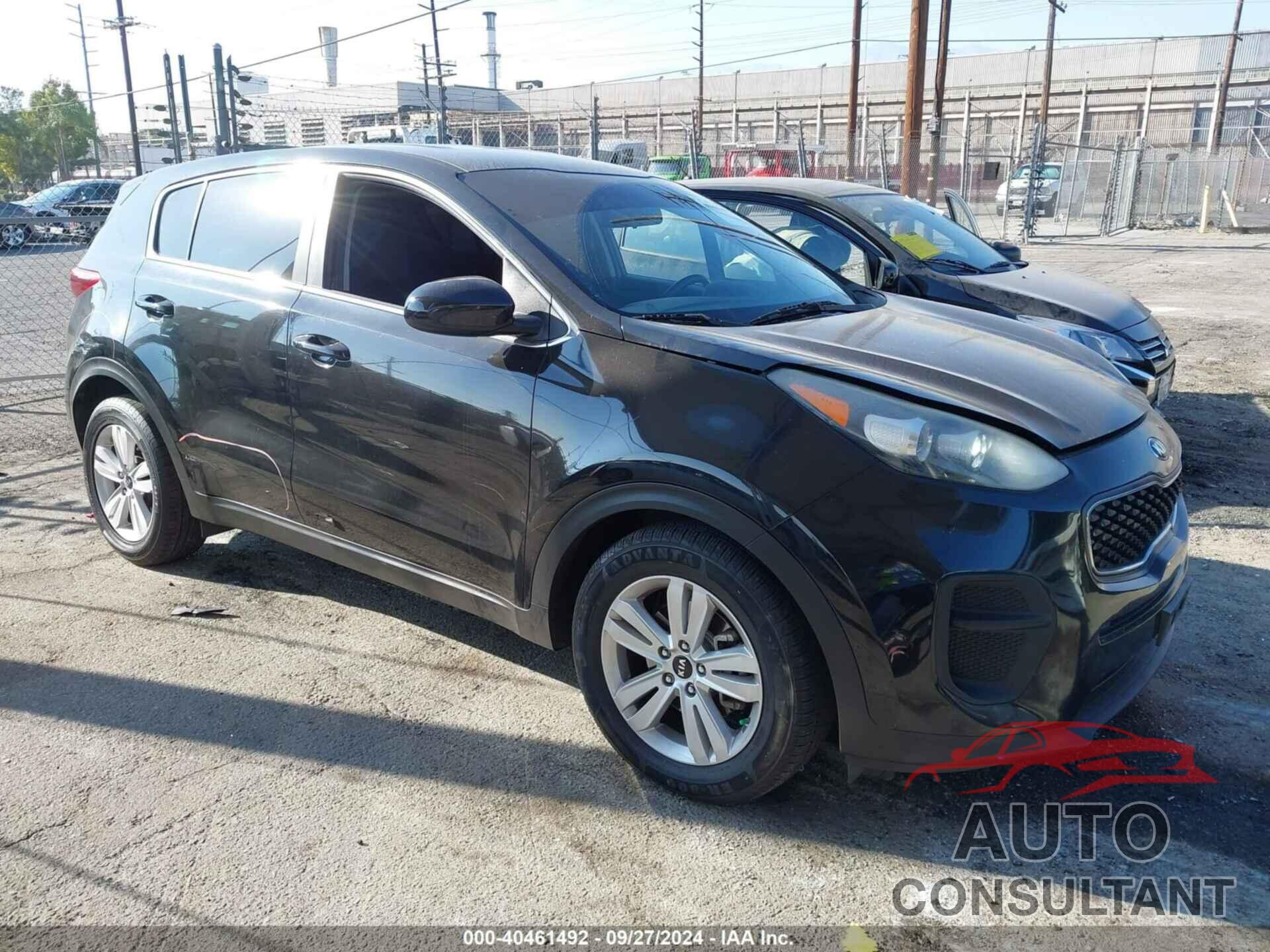 KIA SPORTAGE 2017 - KNDPM3AC4H7139919