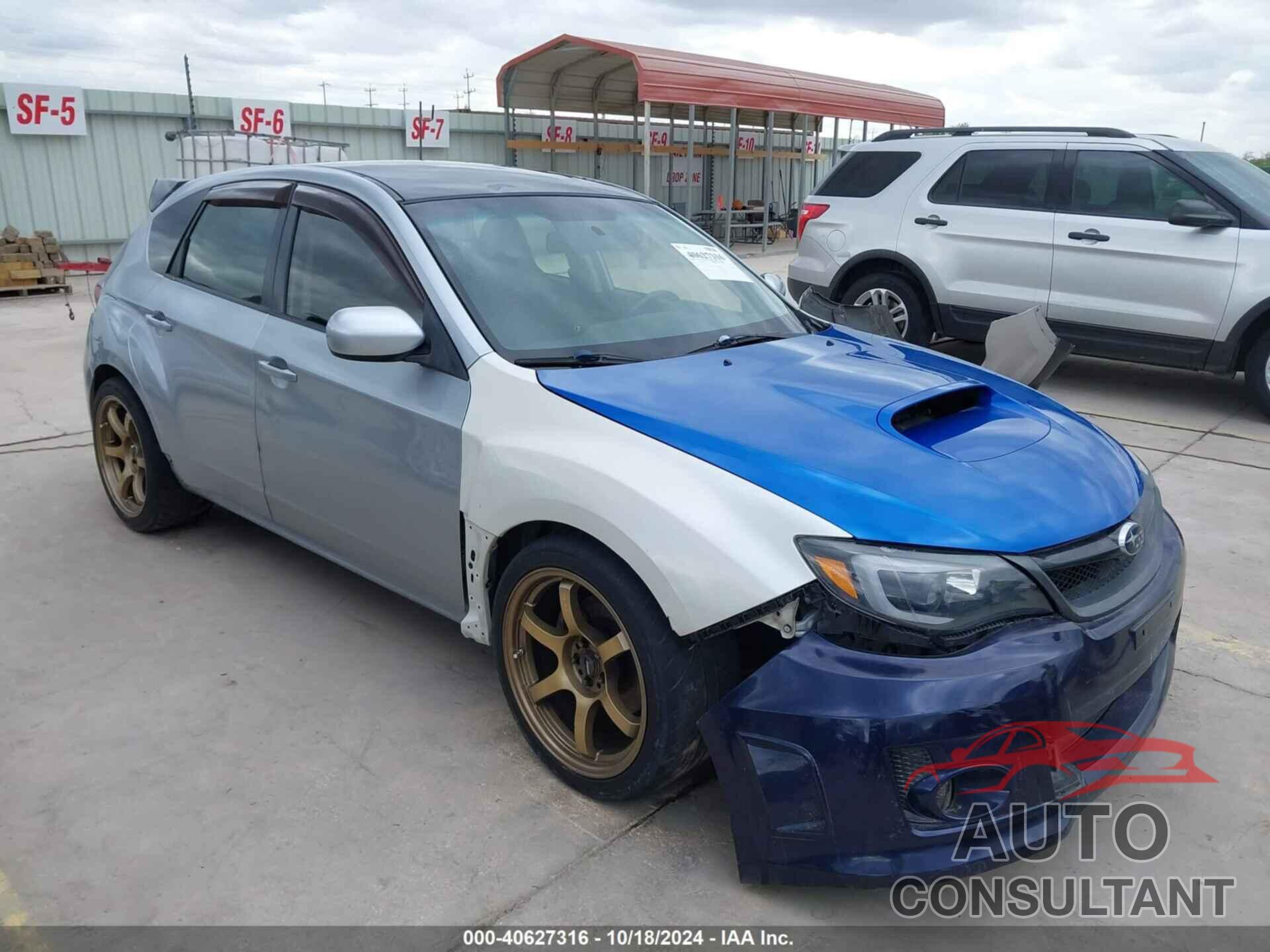 SUBARU IMPREZA 2012 - JF1GR7E64CG242477