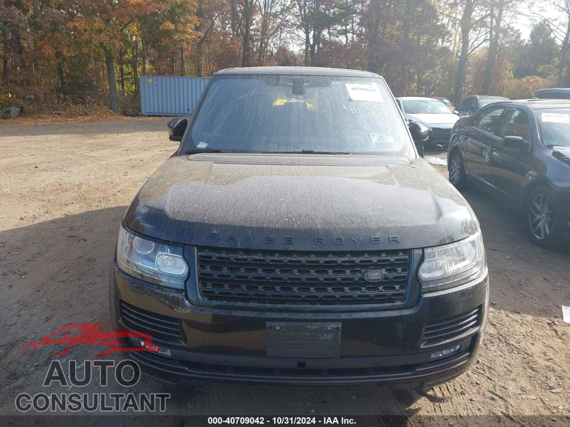 LAND ROVER RANGE ROVER 2017 - SALGS5FE8HA347874