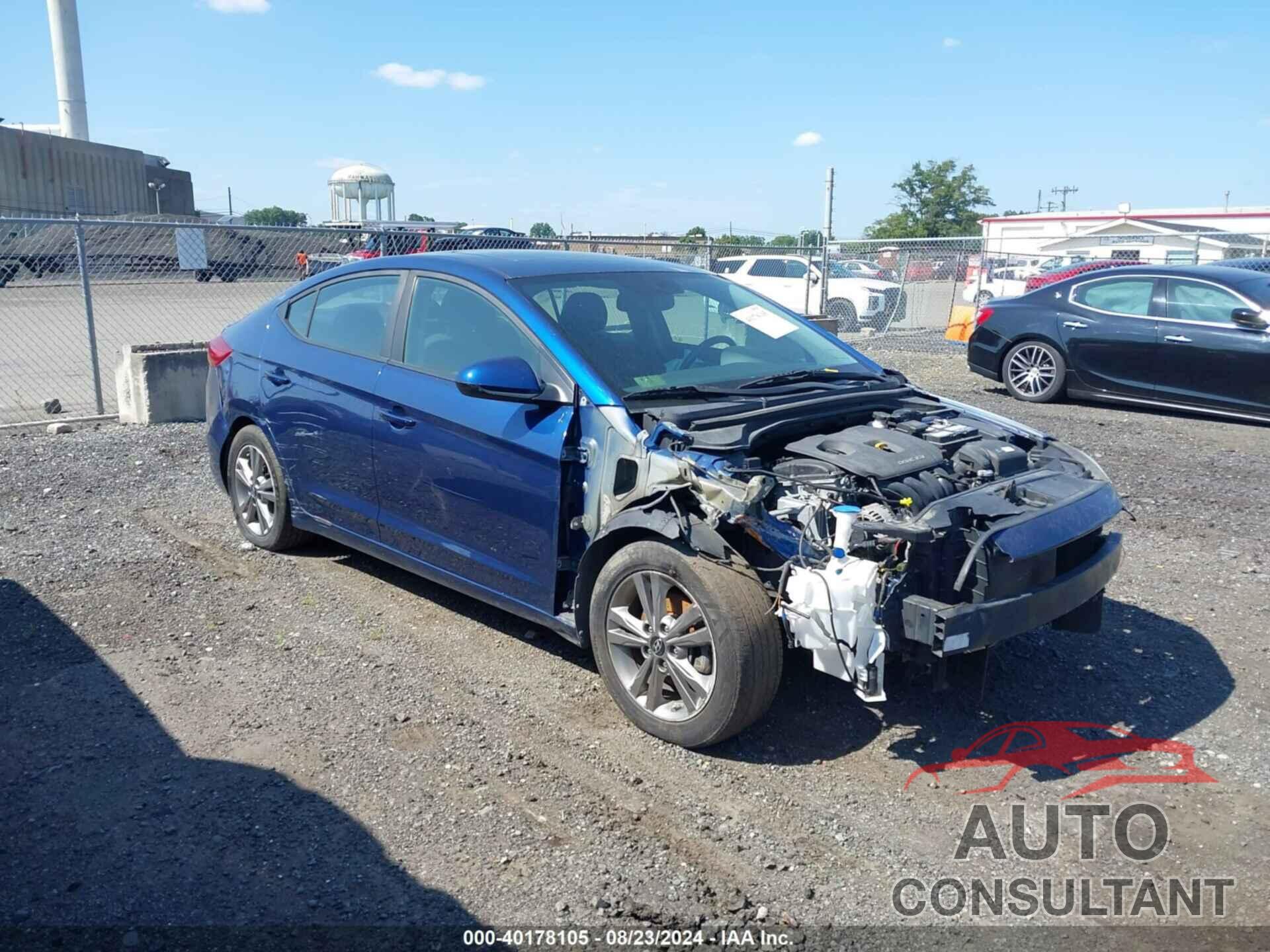 HYUNDAI ELANTRA 2017 - 5NPD84LF6HH166698