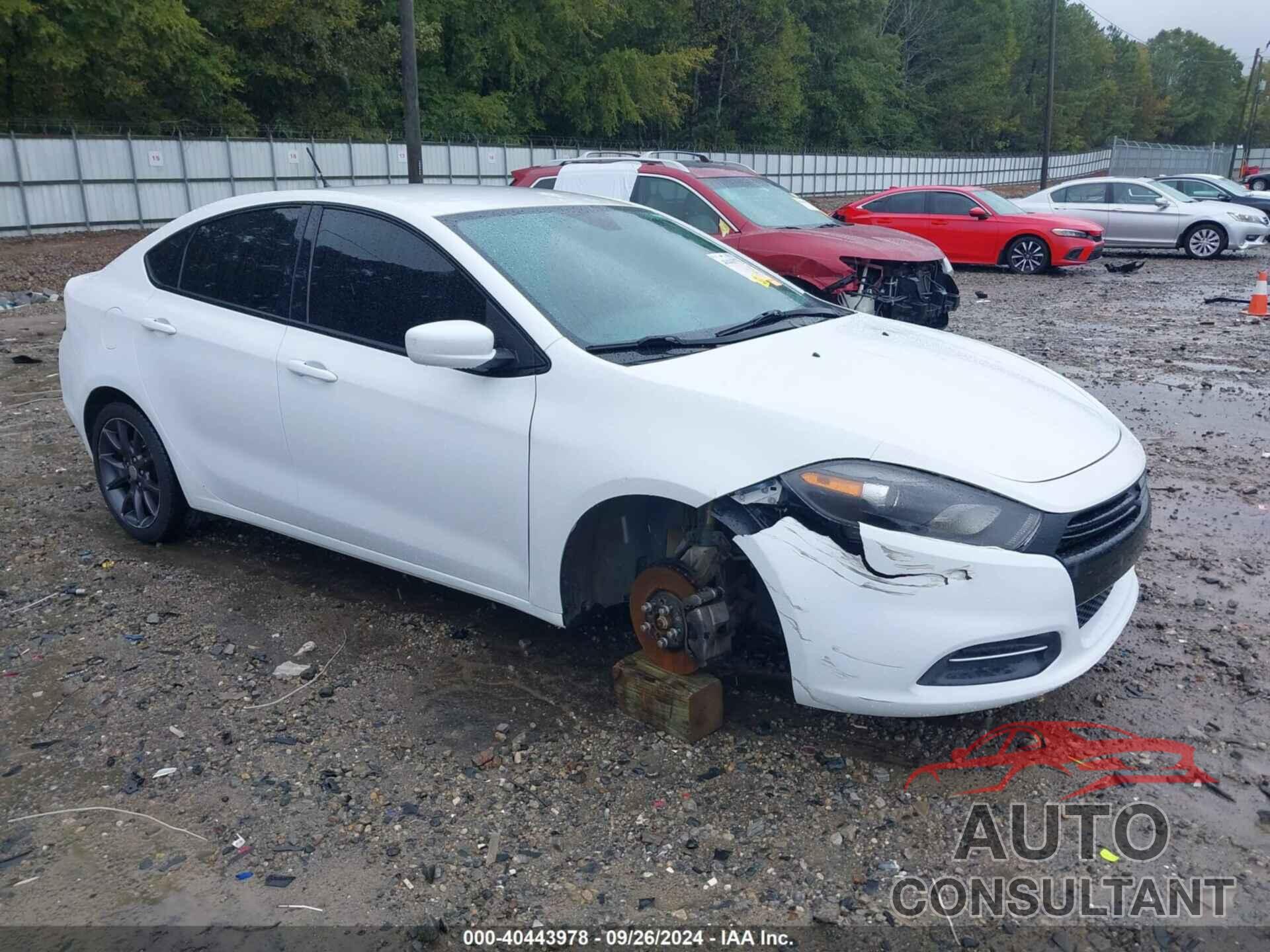 DODGE DART 2016 - 1C3CDFAA0GD577727