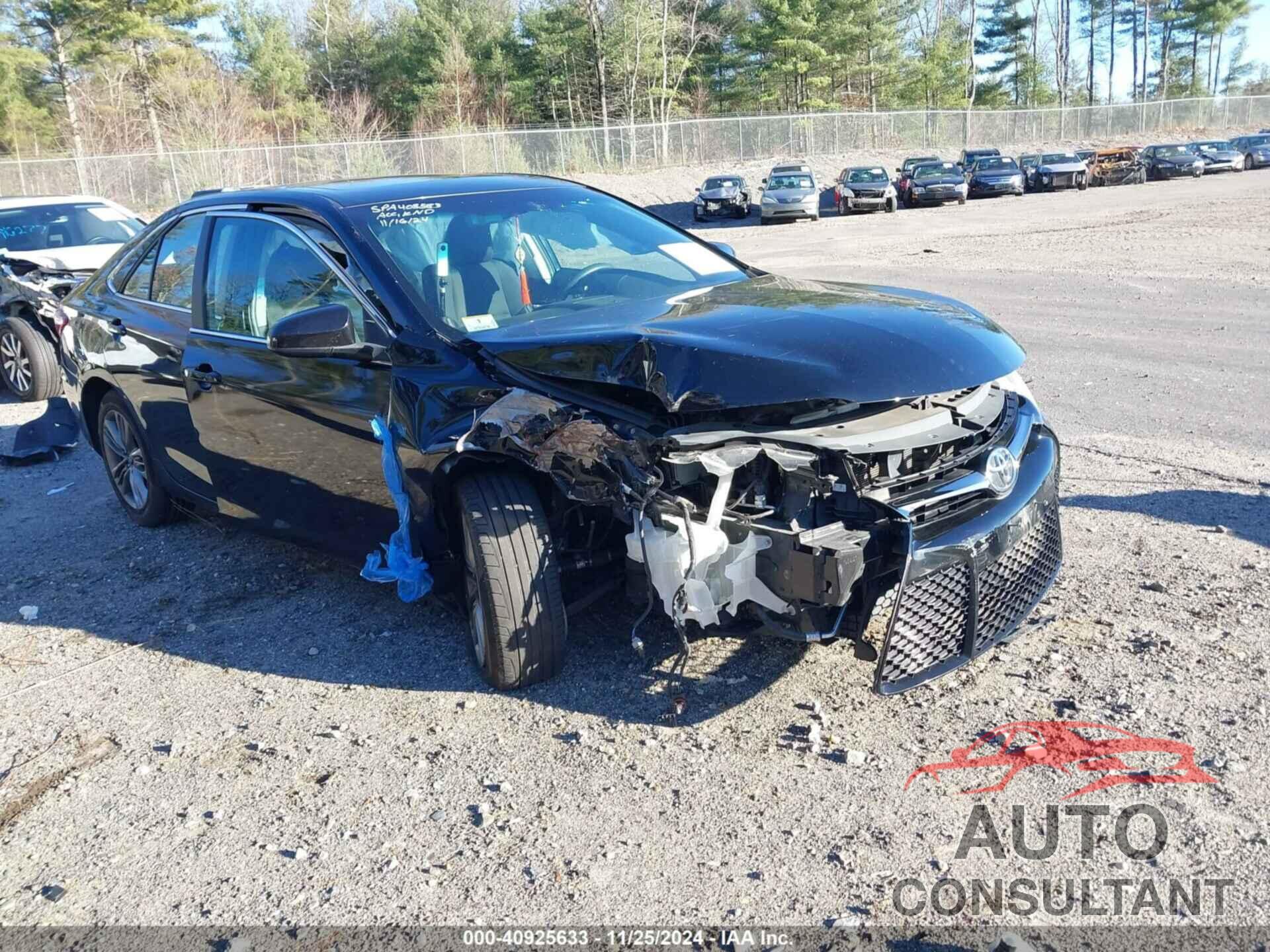 TOYOTA CAMRY 2017 - 4T1BF1FK1HU658500