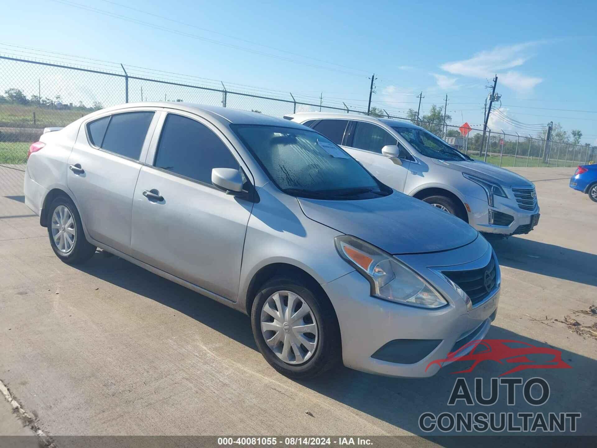 NISSAN VERSA 2016 - 3N1CN7AP1GL858340