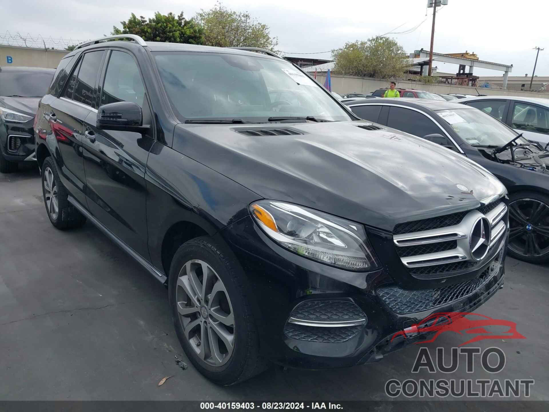 MERCEDES-BENZ GLE 350 2017 - 4JGDA5JB6HA846291