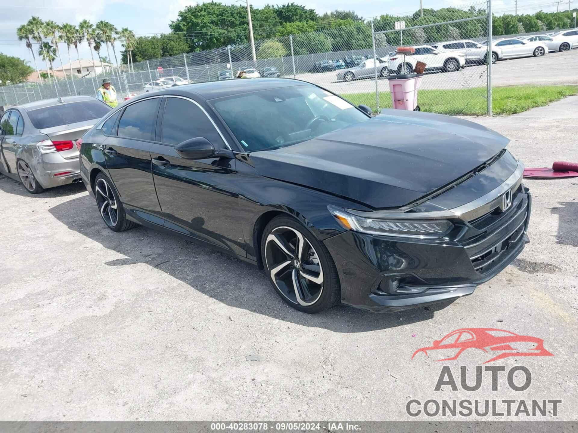 HONDA ACCORD 2022 - 1HGCV1F31NA118258