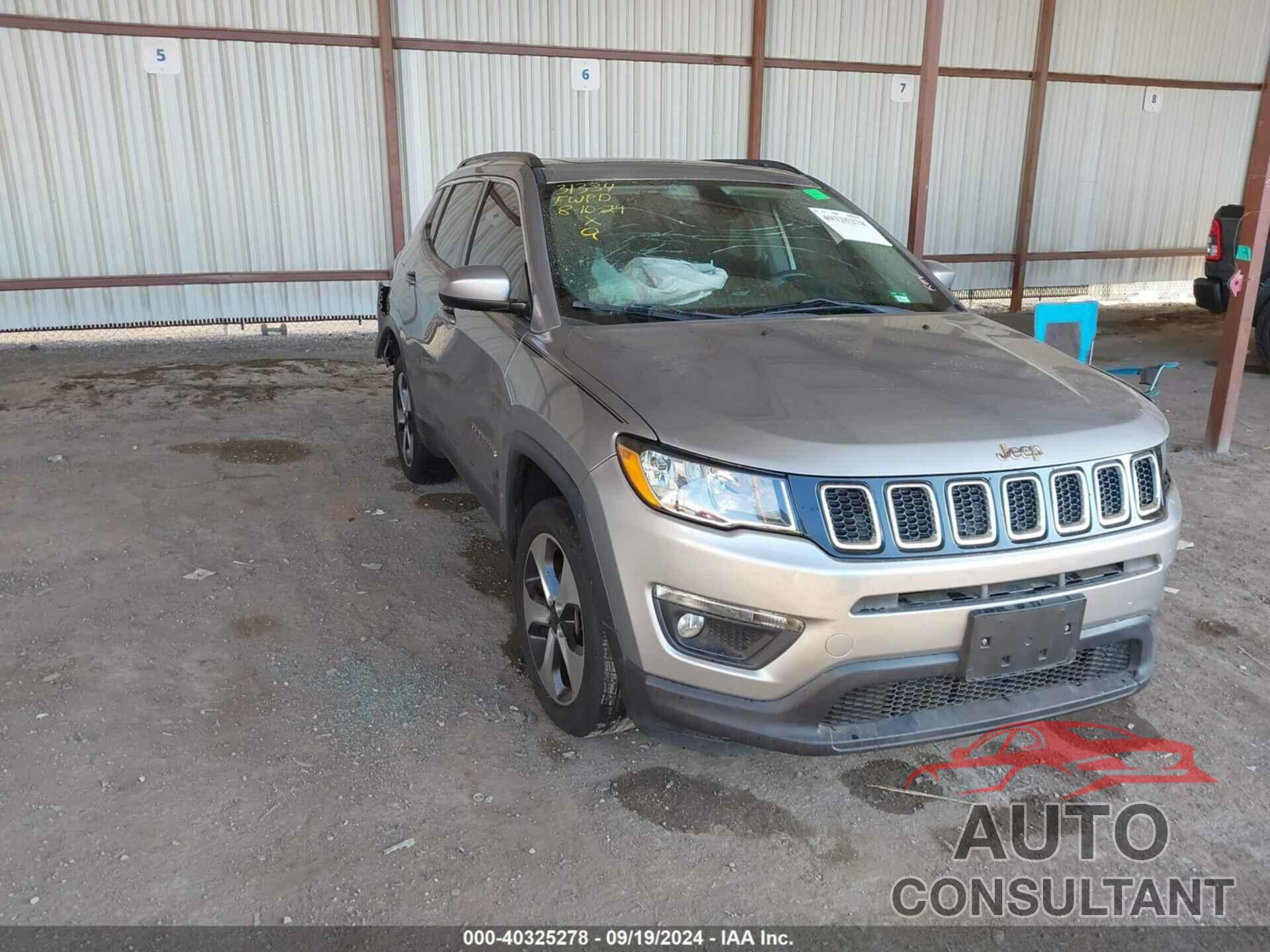 JEEP NEW COMPASS 2017 - 3C4NJDBB1HT639835