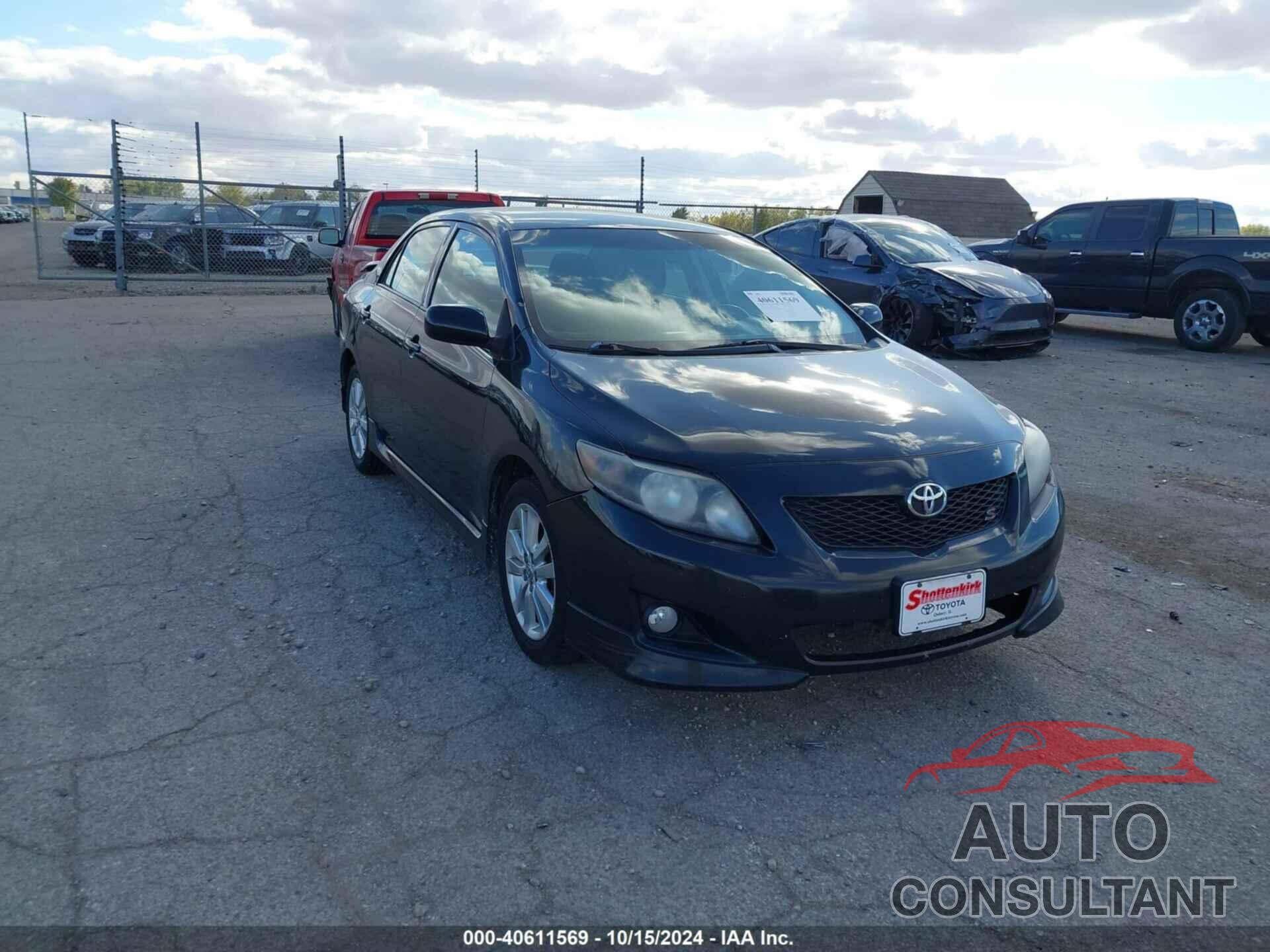 TOYOTA COROLLA 2010 - 2T1BU4EE2AC487749