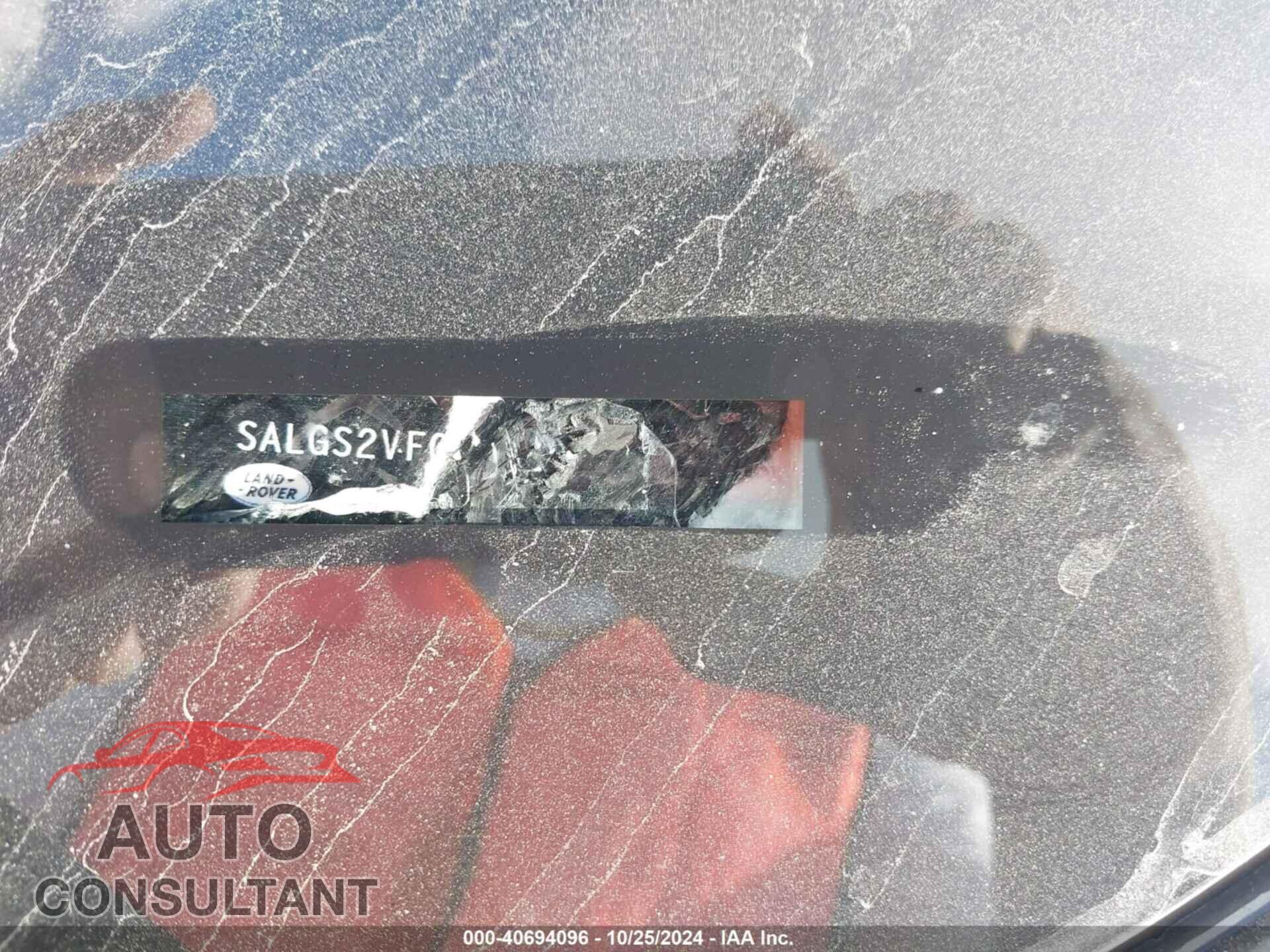 LAND ROVER RANGE ROVER 2014 - SALGS2VFXEA133909
