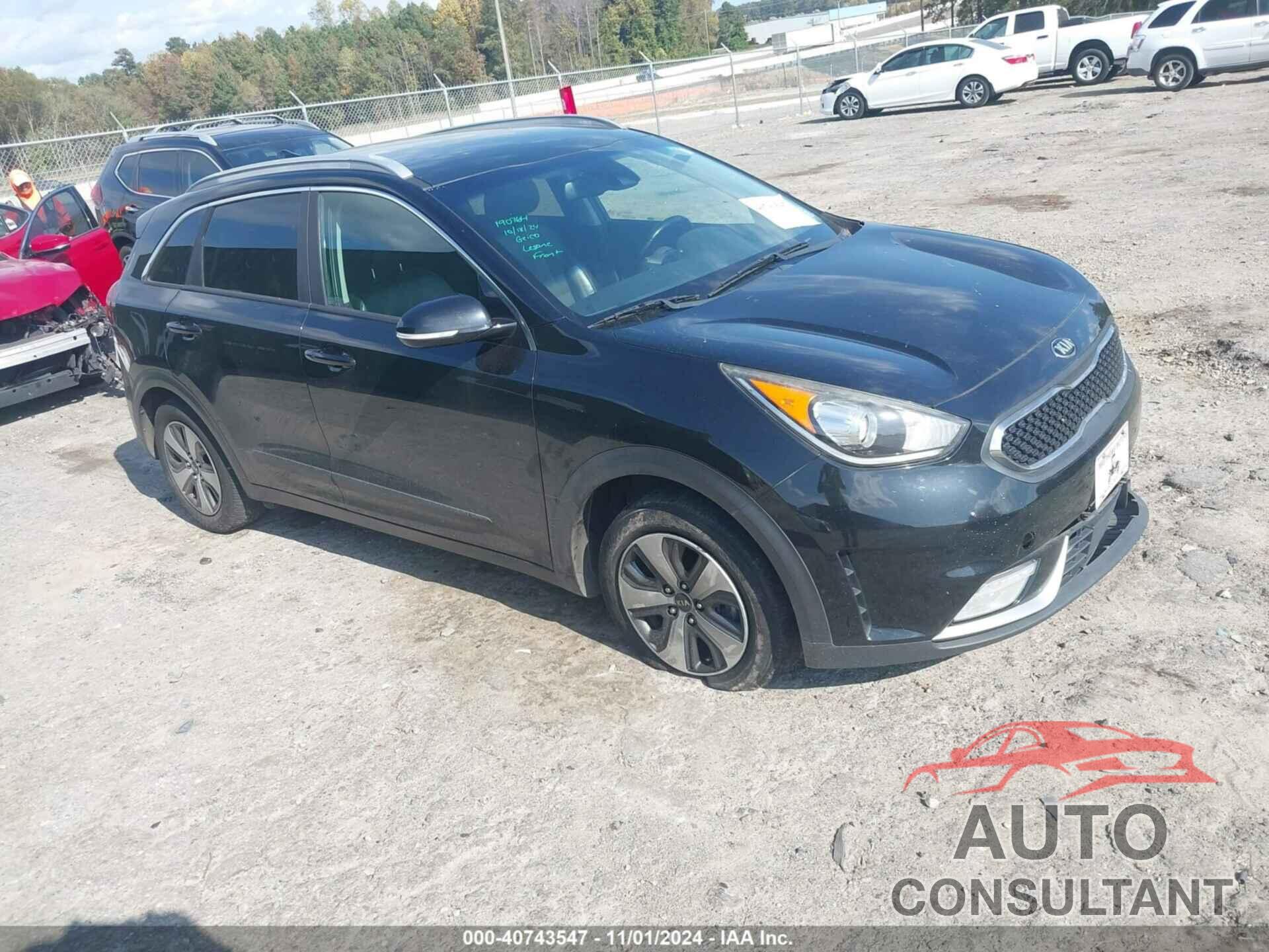 KIA NIRO 2018 - KNDCC3LC4J5122988