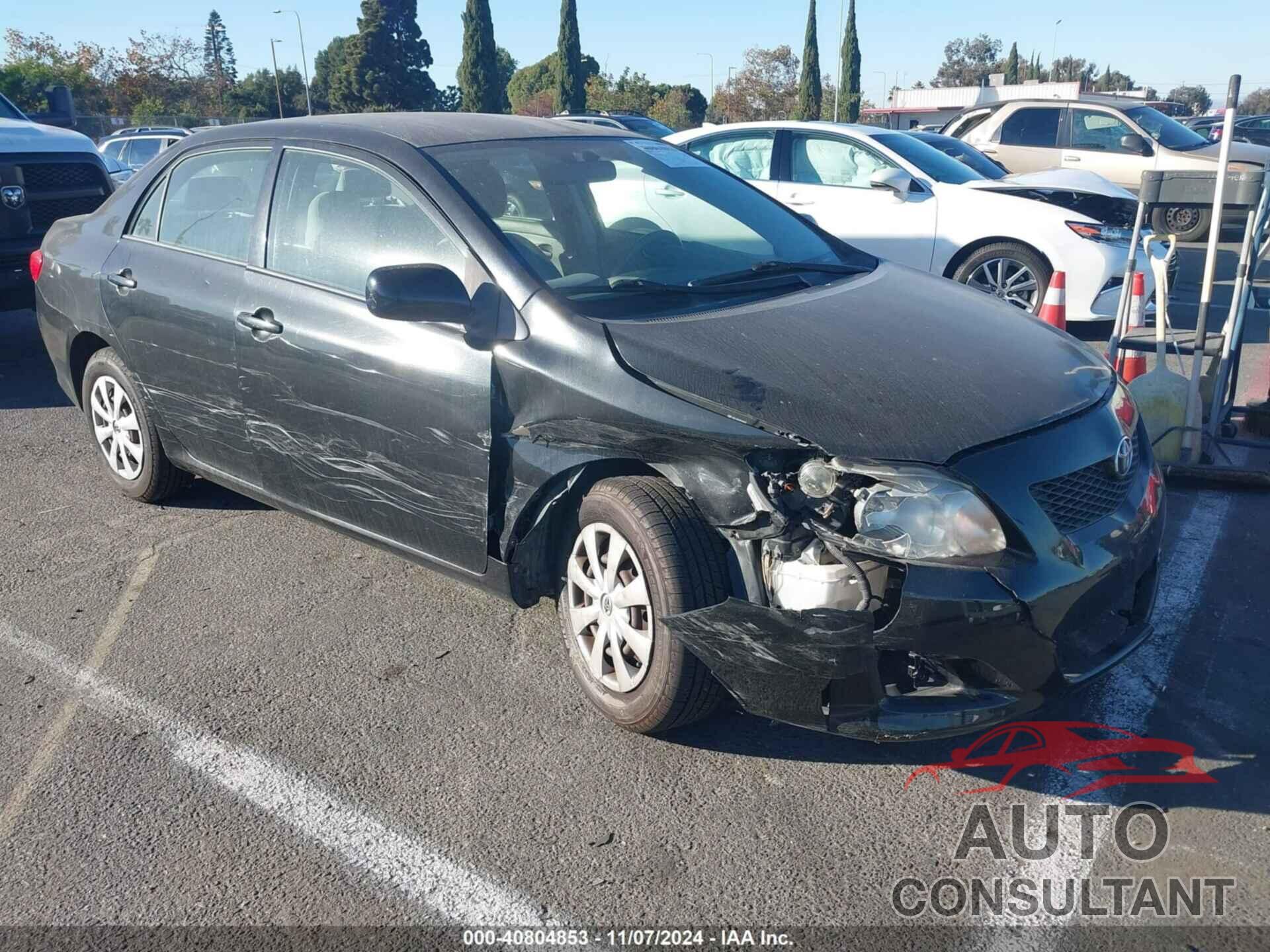 TOYOTA COROLLA 2009 - JTDBL40E699048436