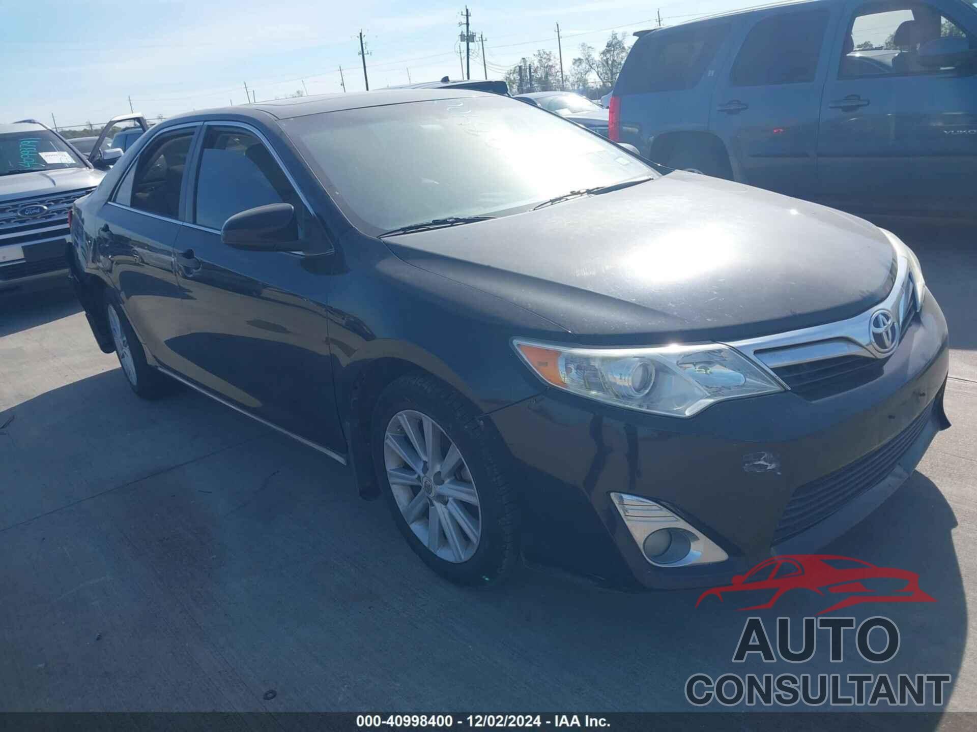 TOYOTA CAMRY 2012 - 4T4BF1FK1CR242445
