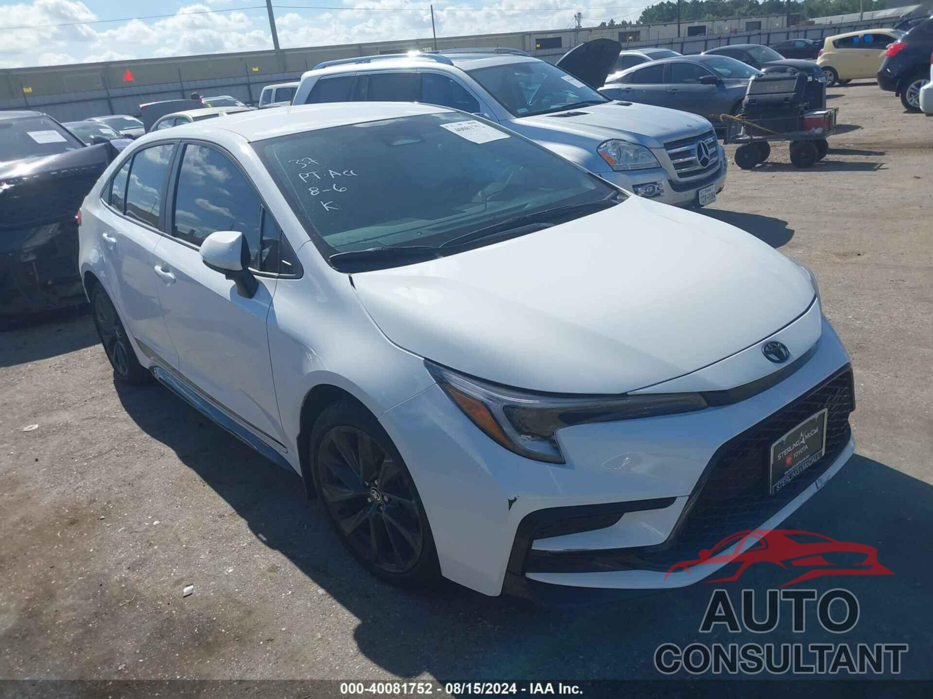 TOYOTA COROLLA 2024 - 5YFS4MCE8RP206892