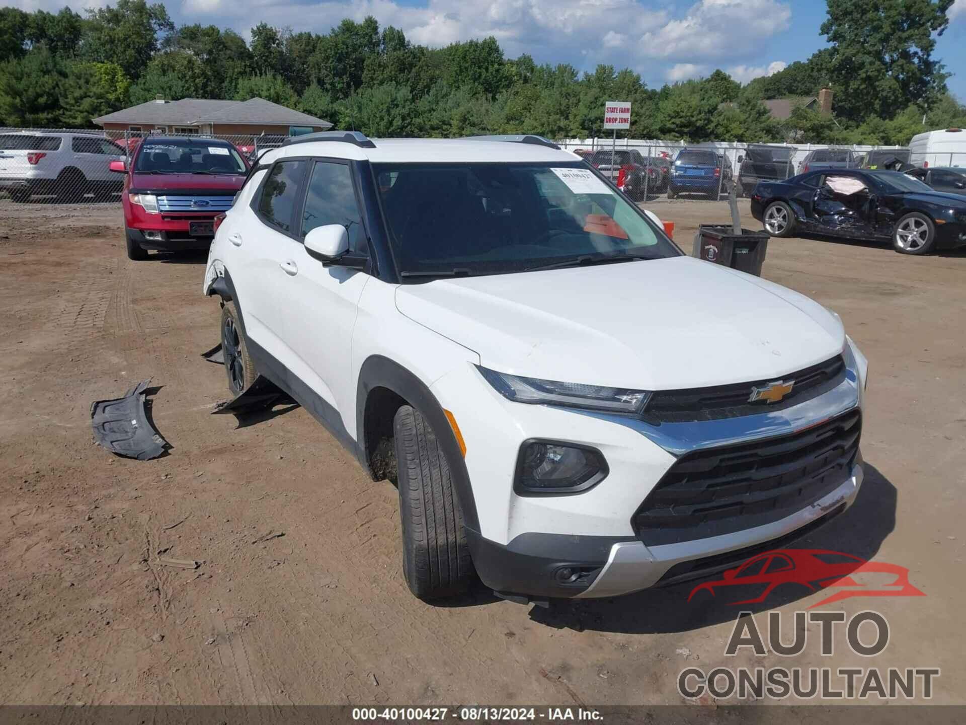 CHEVROLET TRAILBLAZER 2022 - KL79MRSL8NB142452