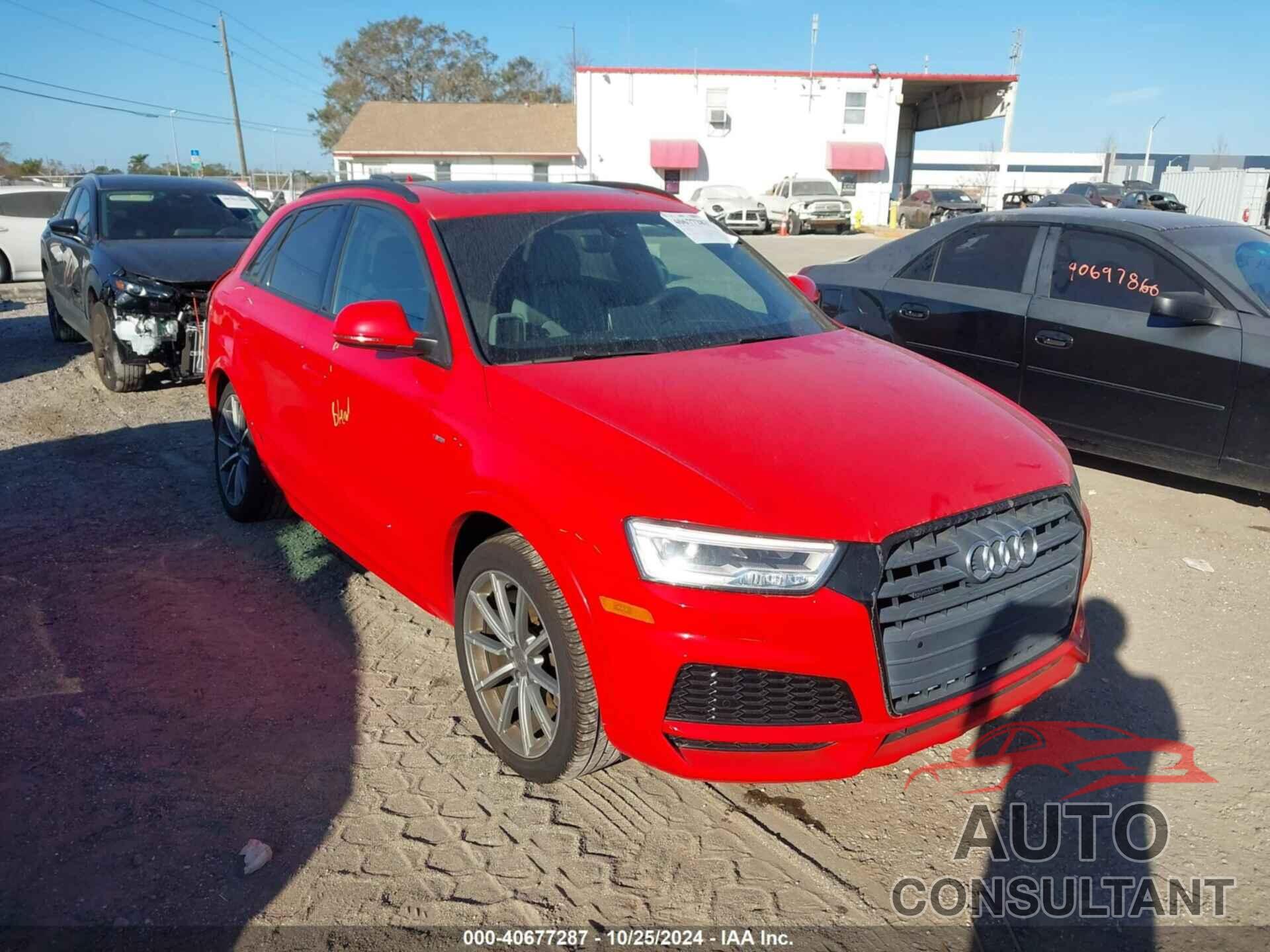 AUDI Q3 2018 - WA1JCCFS4JR010012