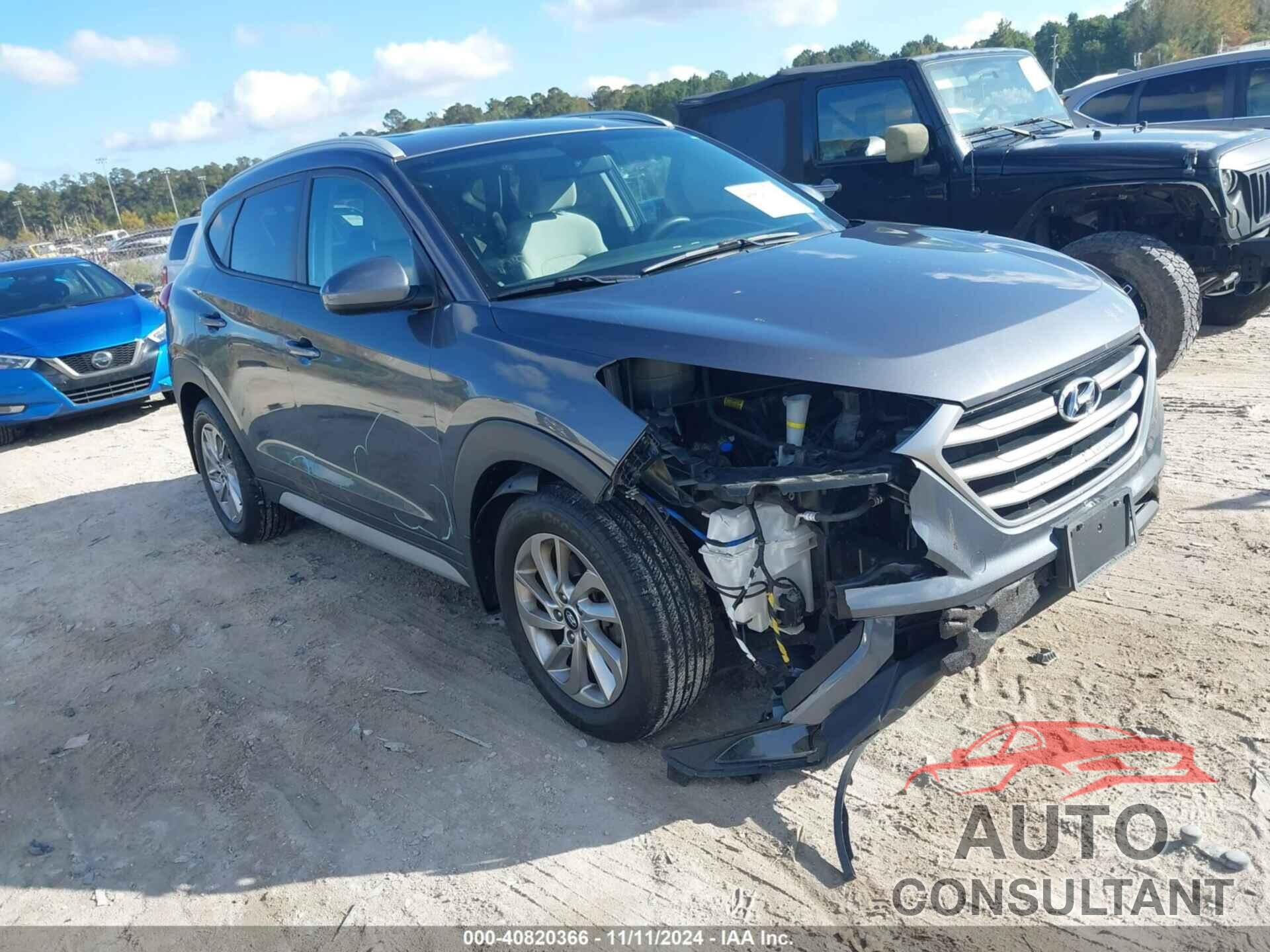 HYUNDAI TUCSON 2018 - KM8J3CA42JU756921