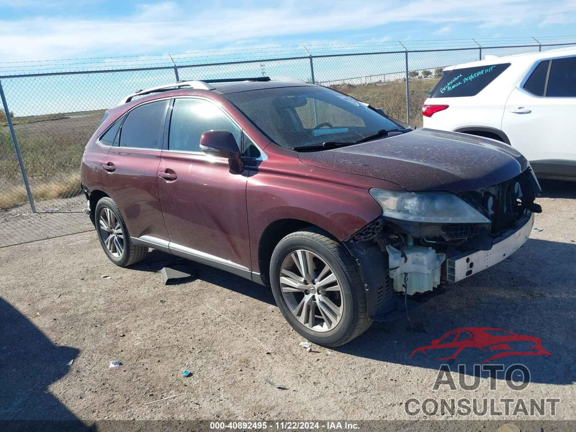 LEXUS RX 350 2015 - 2T2ZK1BA1FC158046