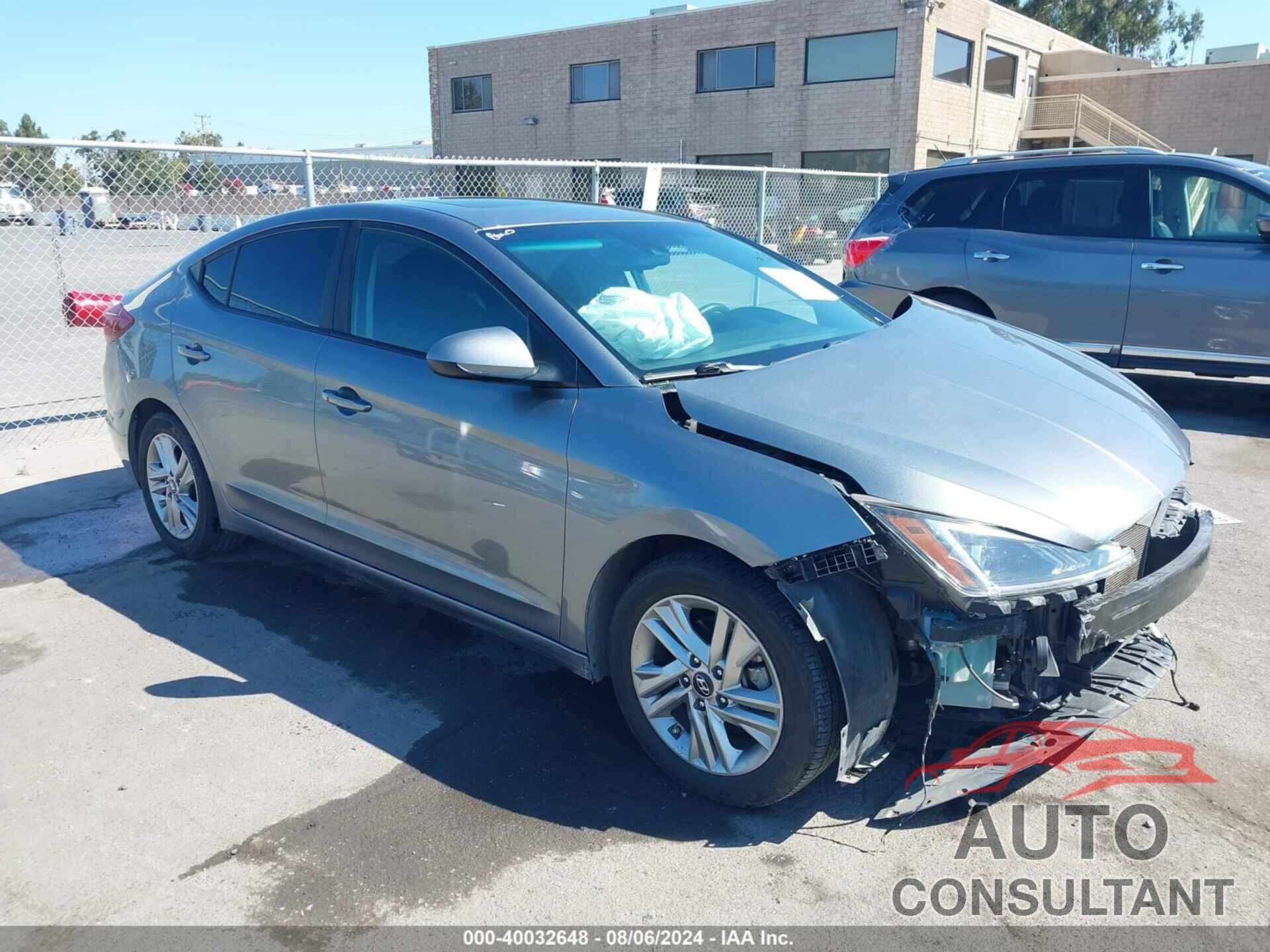 HYUNDAI ELANTRA 2019 - KMHD84LF9KU761697