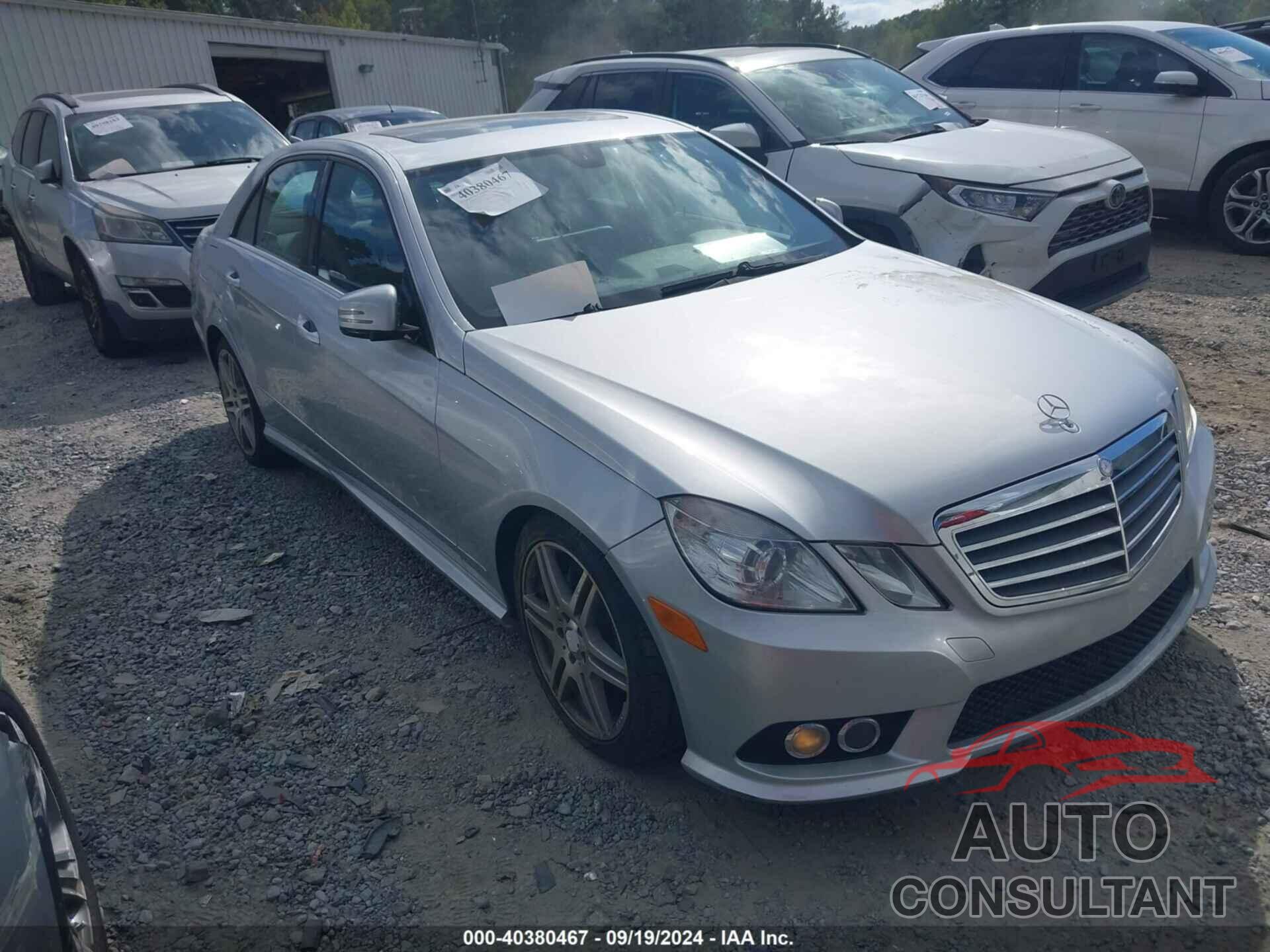 MERCEDES-BENZ E 350 2010 - WDDHF5GB4AA217333