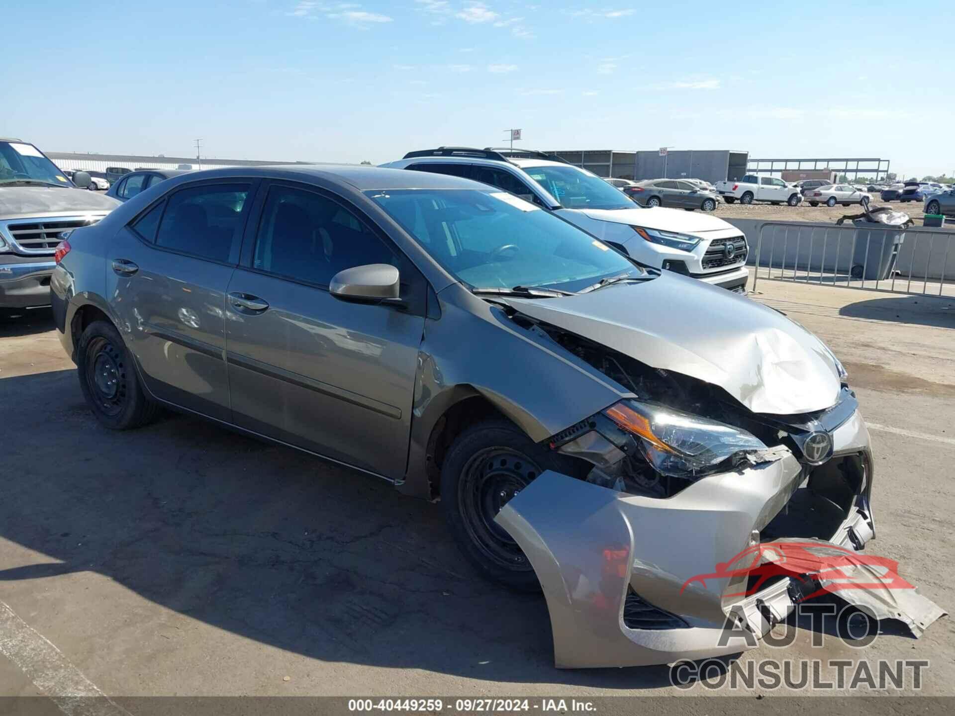TOYOTA COROLLA 2017 - 5YFBURHE9HP622860