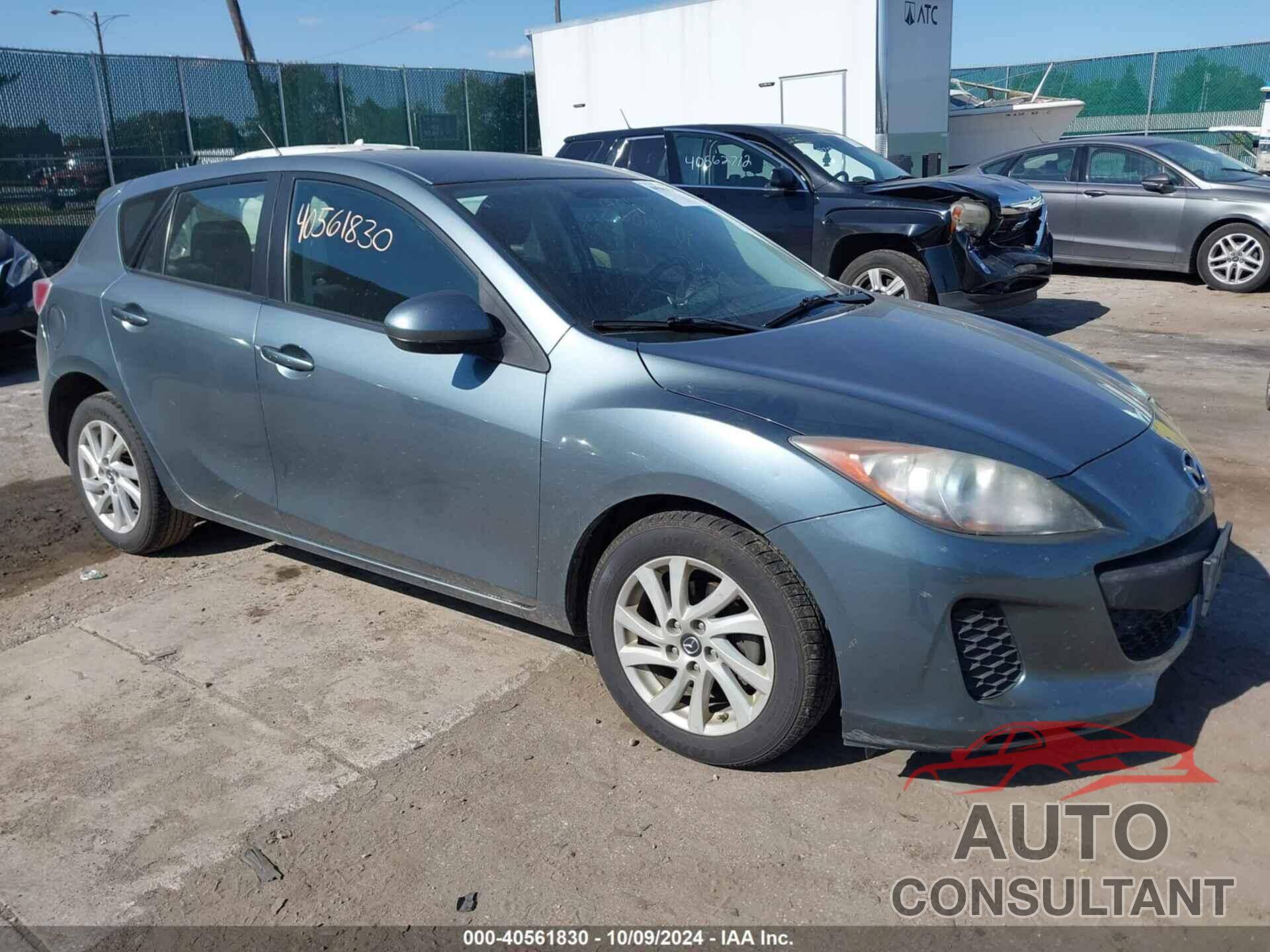 MAZDA MAZDA3 2013 - JM1BL1LP4D1755408