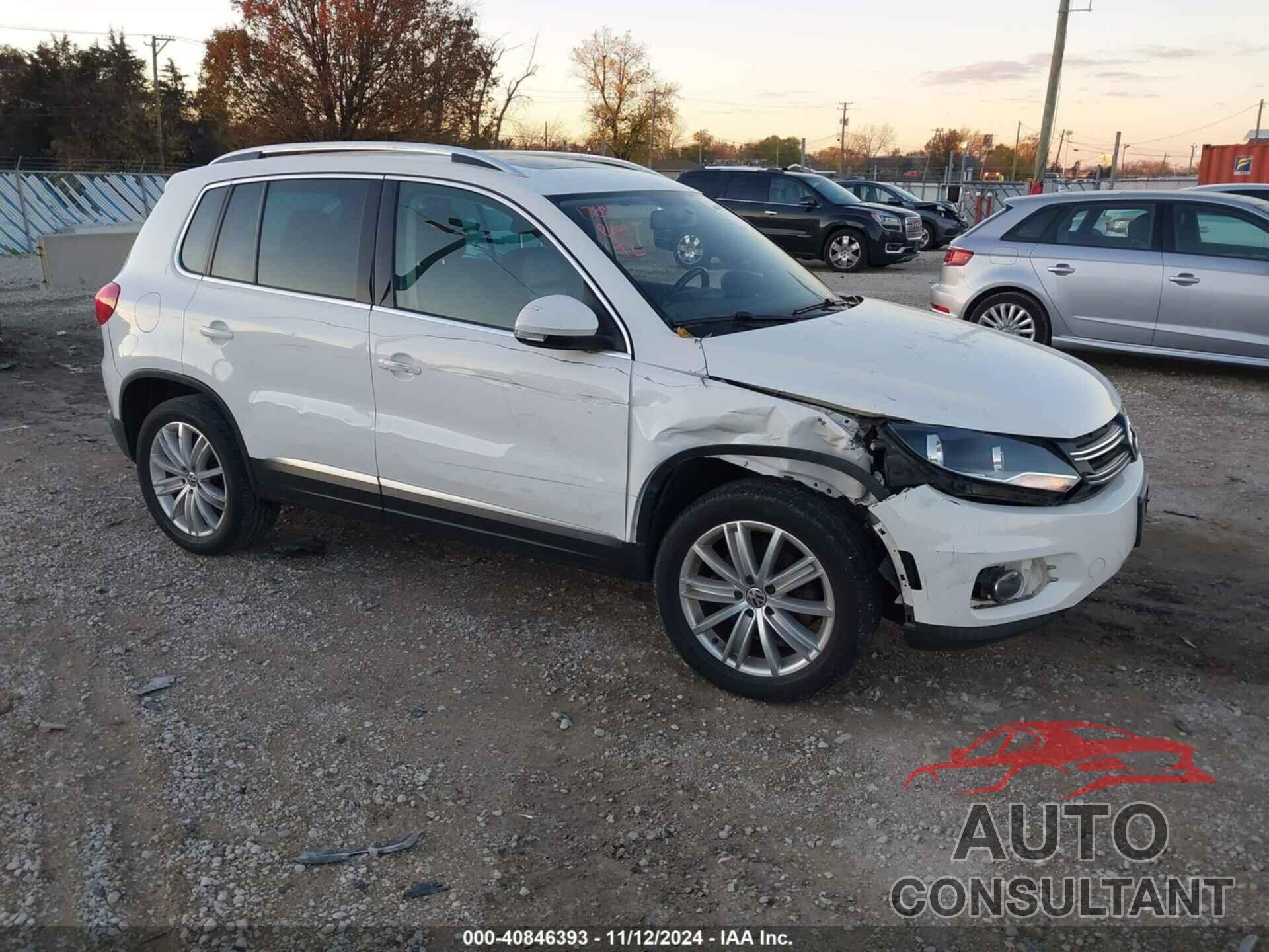 VOLKSWAGEN TIGUAN 2013 - WVGAV3AX5DW080204