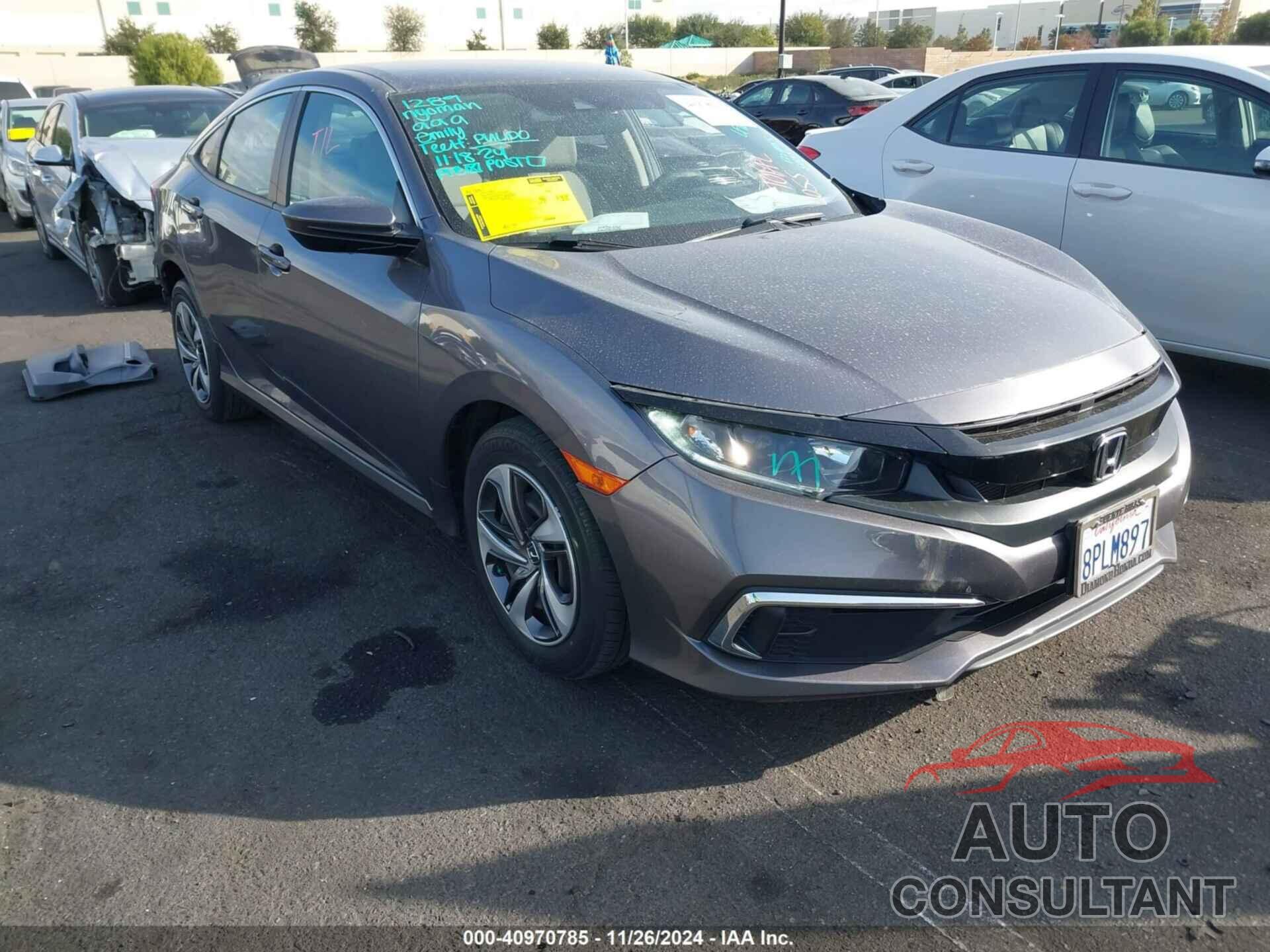 HONDA CIVIC 2019 - 19XFC2F61KE210416