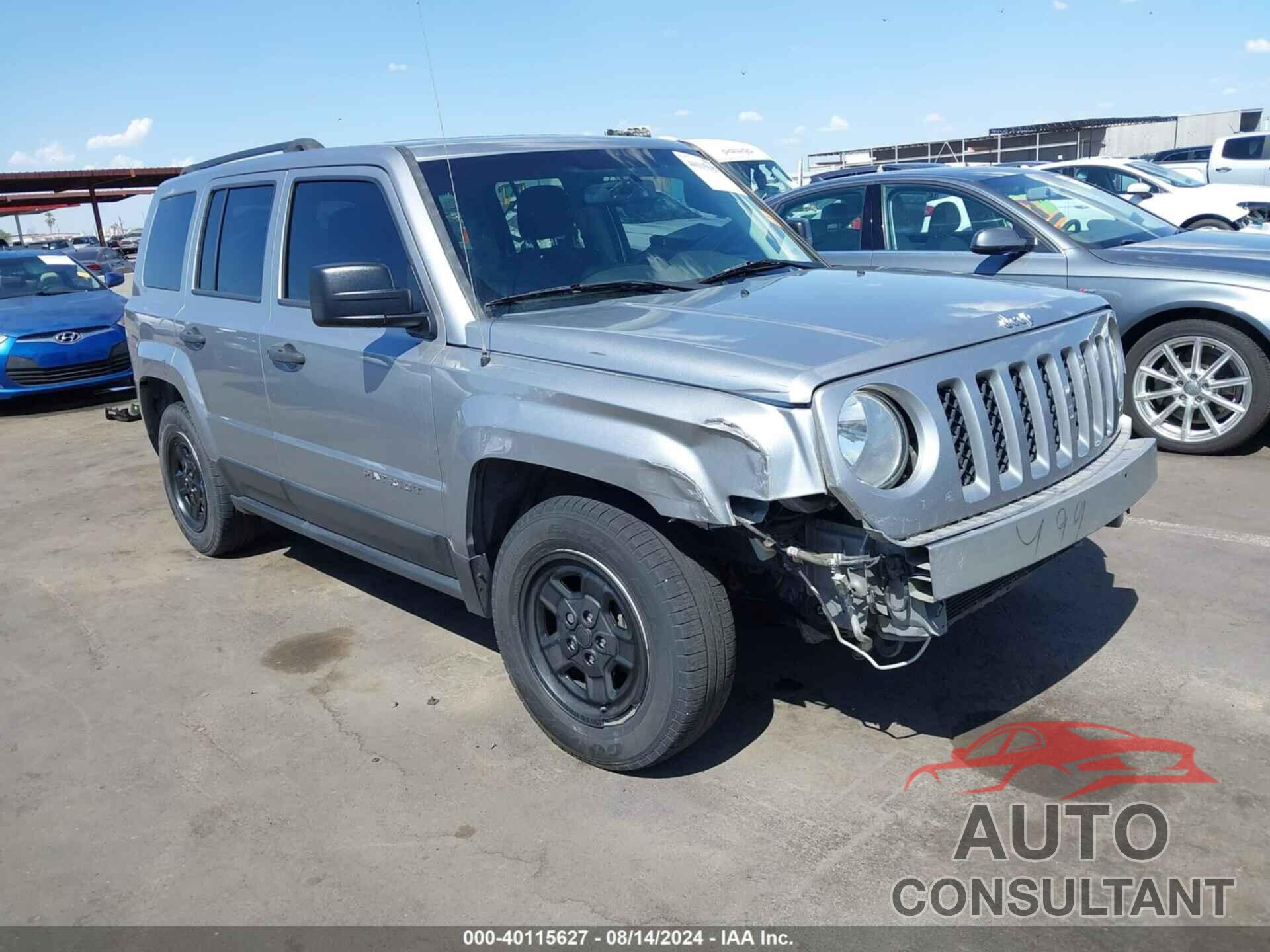 JEEP PATRIOT 2016 - 1C4NJPBB3GD699864