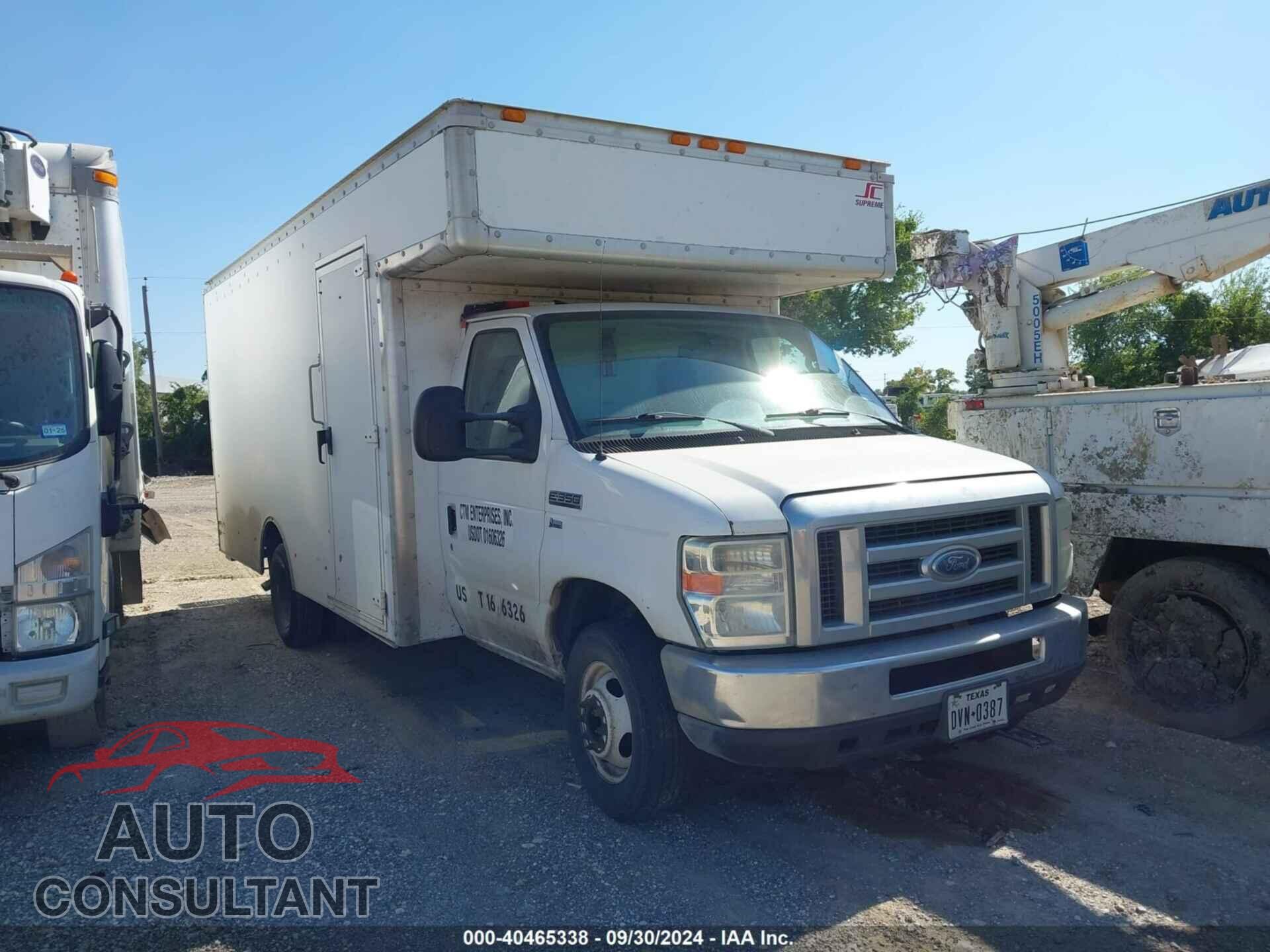 FORD E-350 CUTAWAY 2012 - 1FDWE3FL9CDB30558