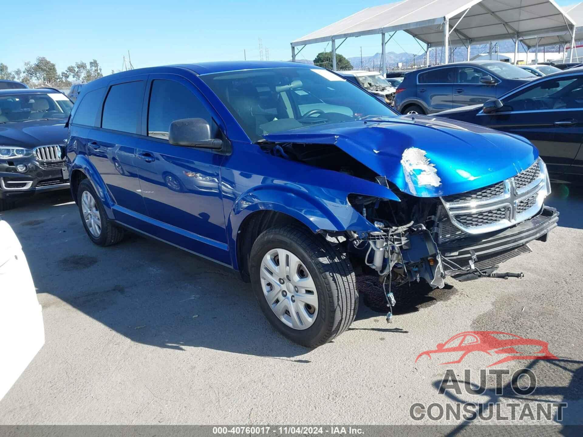 DODGE JOURNEY 2015 - 3C4PDCAB7FT708004