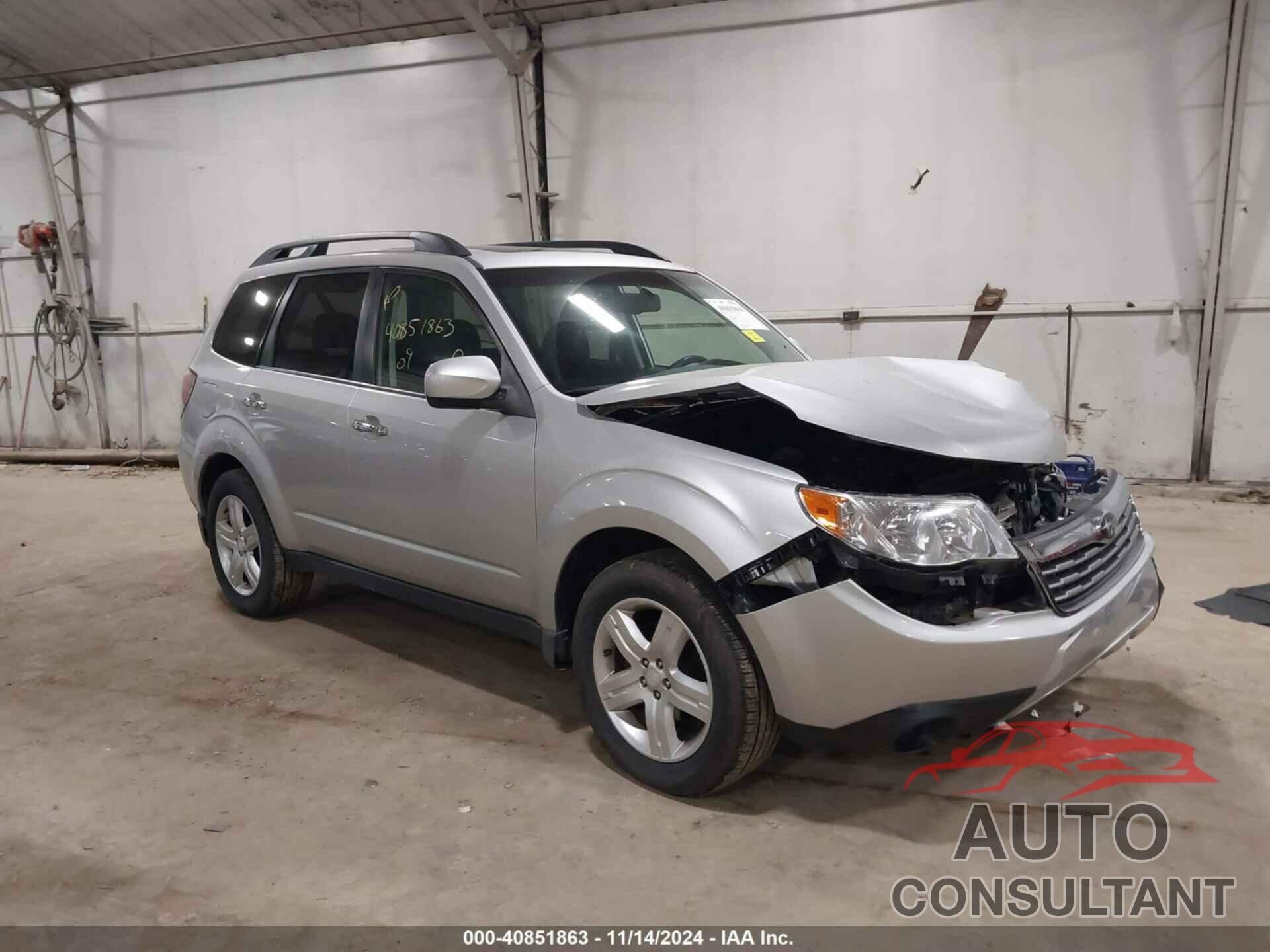 SUBARU FORESTER 2009 - JF2SH63659H758825