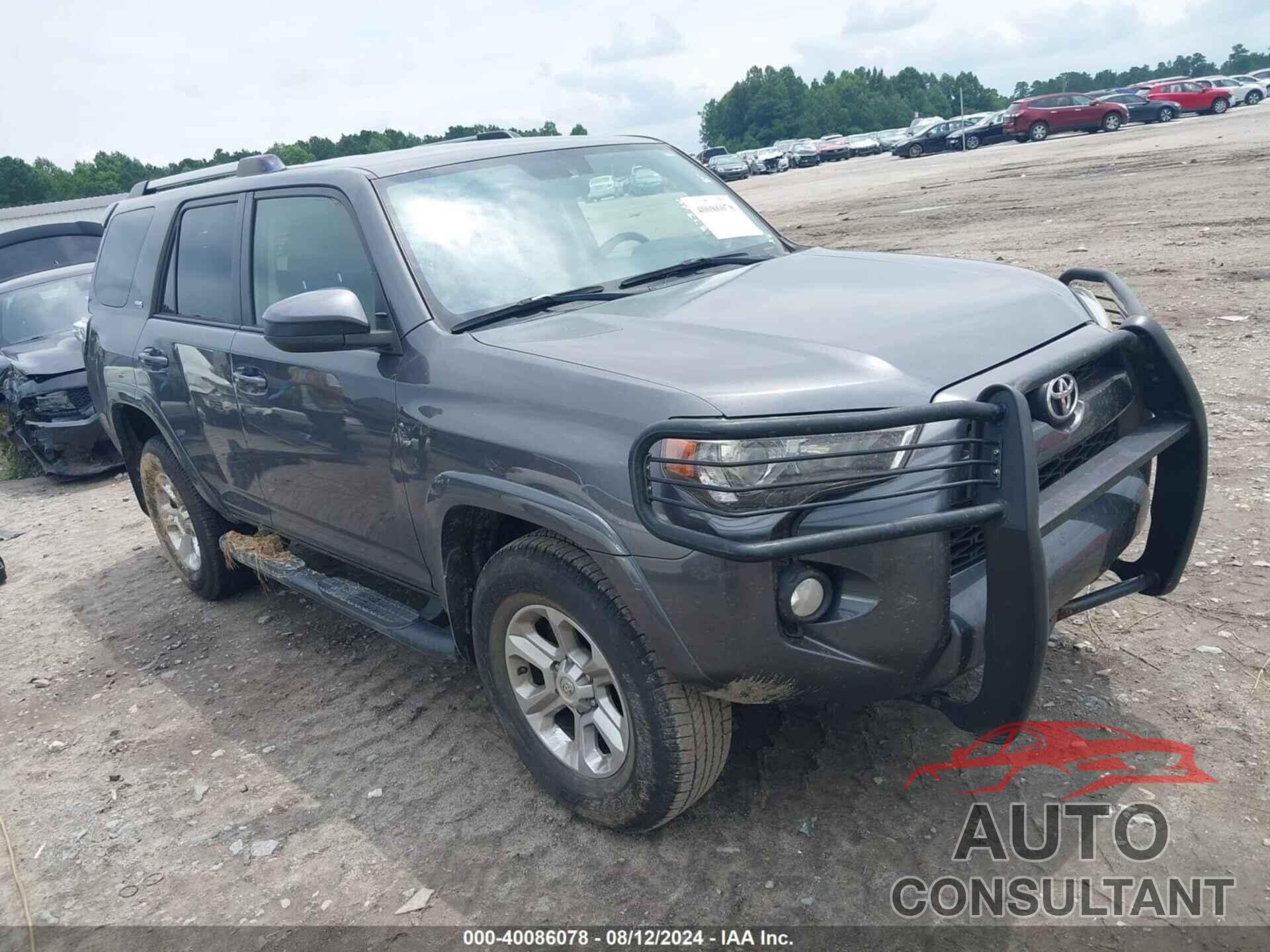 TOYOTA 4RUNNER 2019 - JTEBU5JR8K5654561