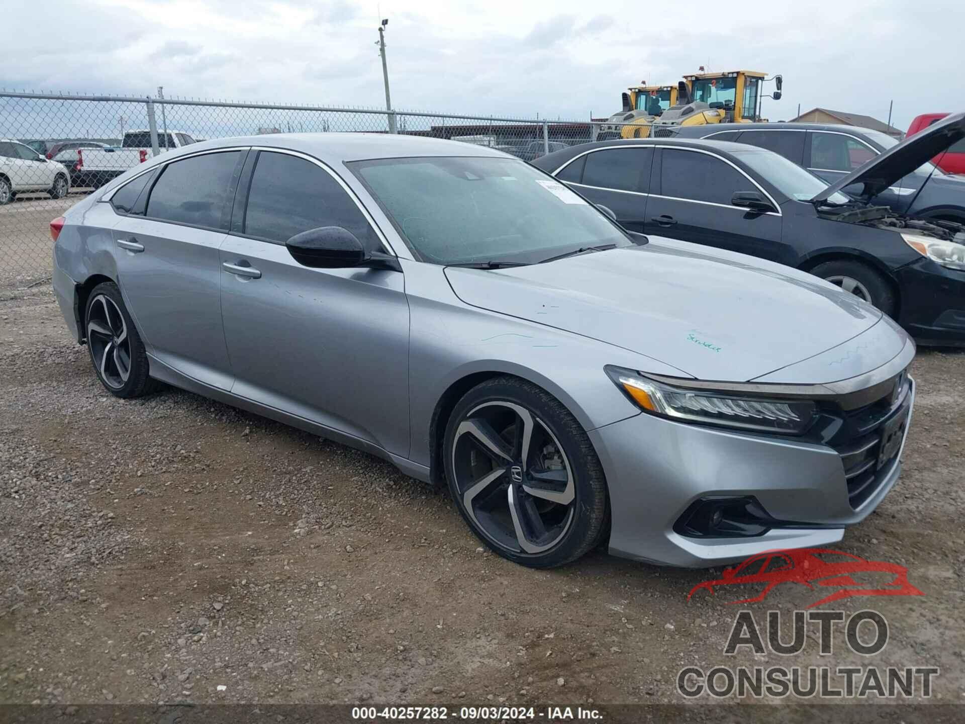 HONDA ACCORD 2021 - 1HGCV1F38MA104887