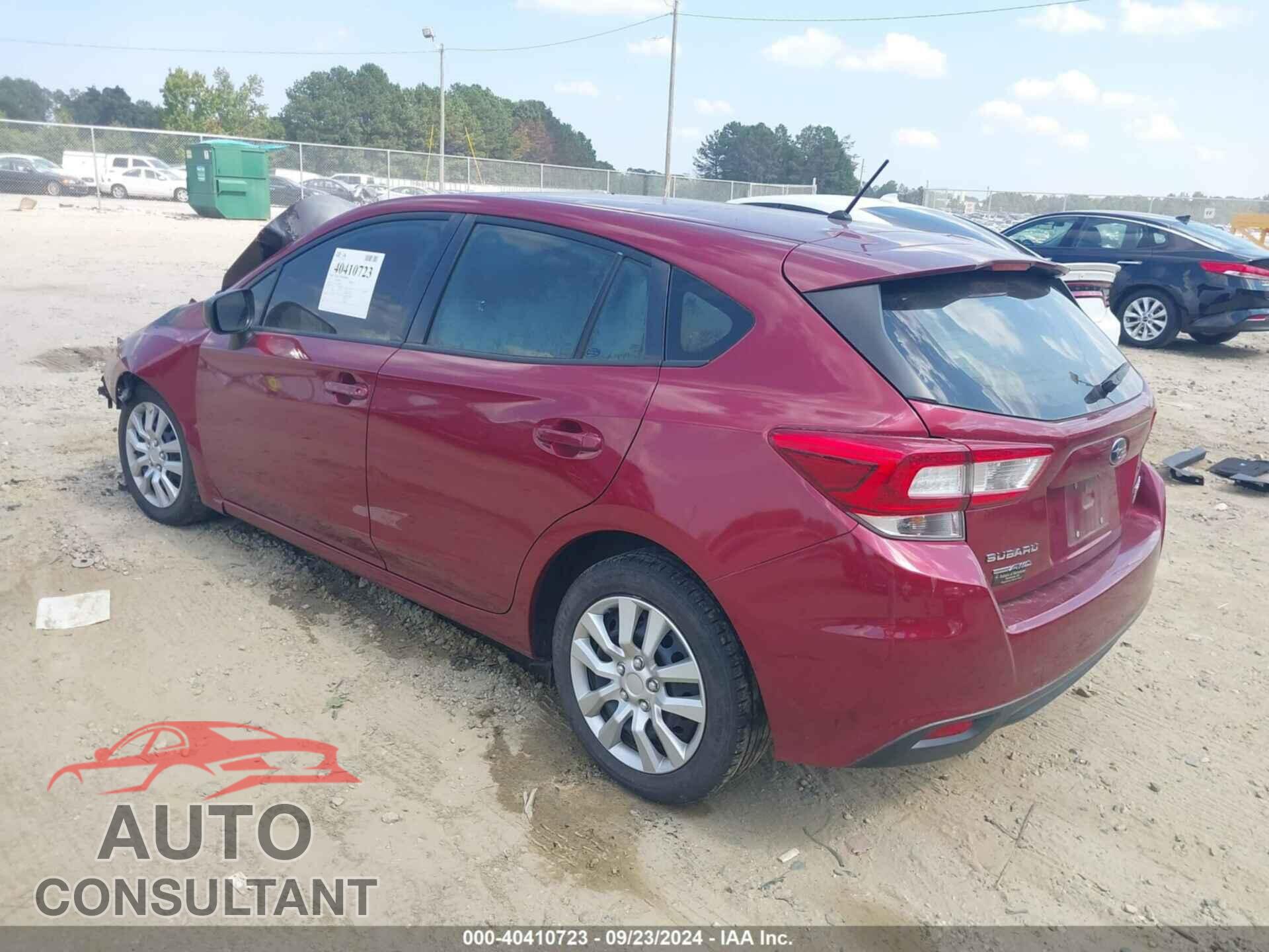 SUBARU IMPREZA 2017 - 4S3GTAA60H1723402