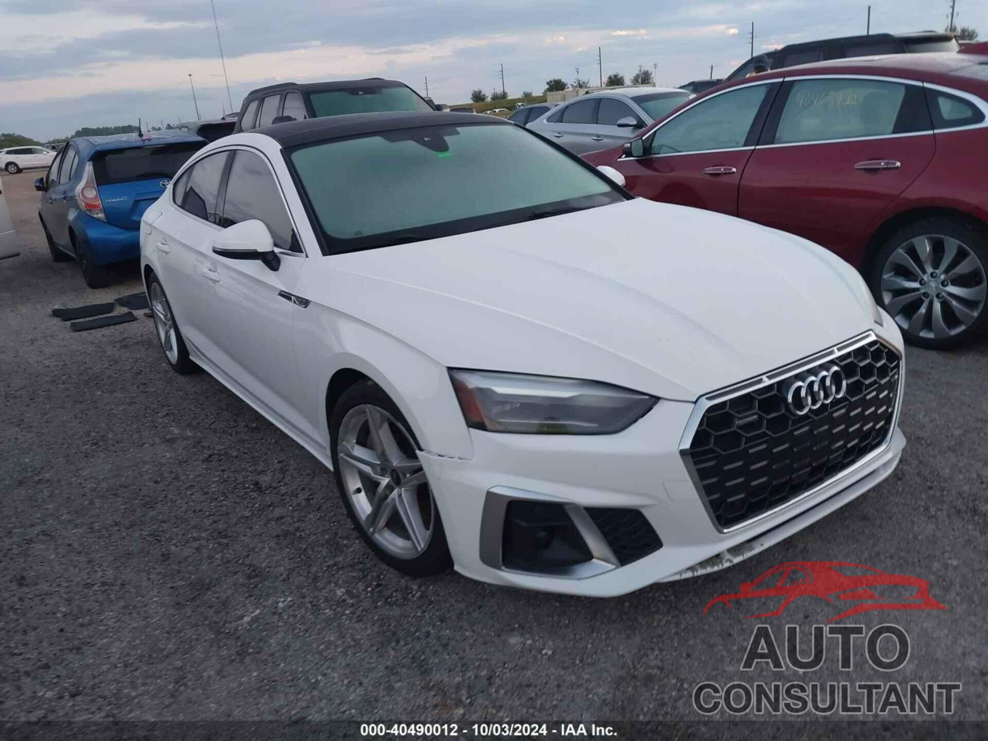 AUDI A5 2021 - WAUDACF55MA046231