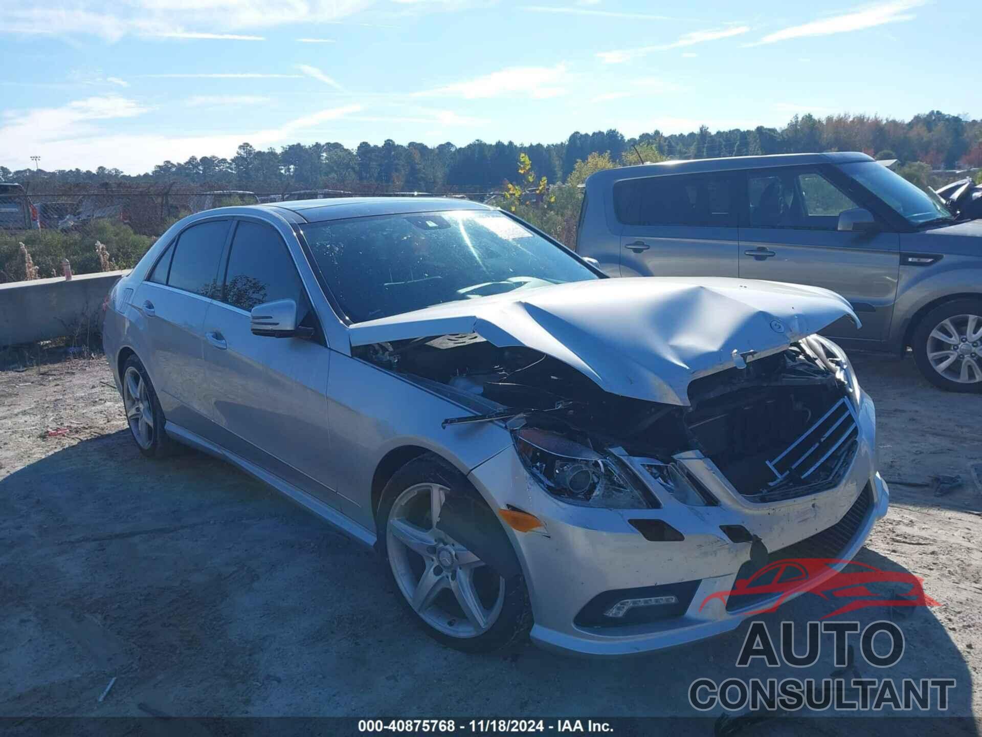 MERCEDES-BENZ E 350 2011 - WDDHF5GB0BA338362