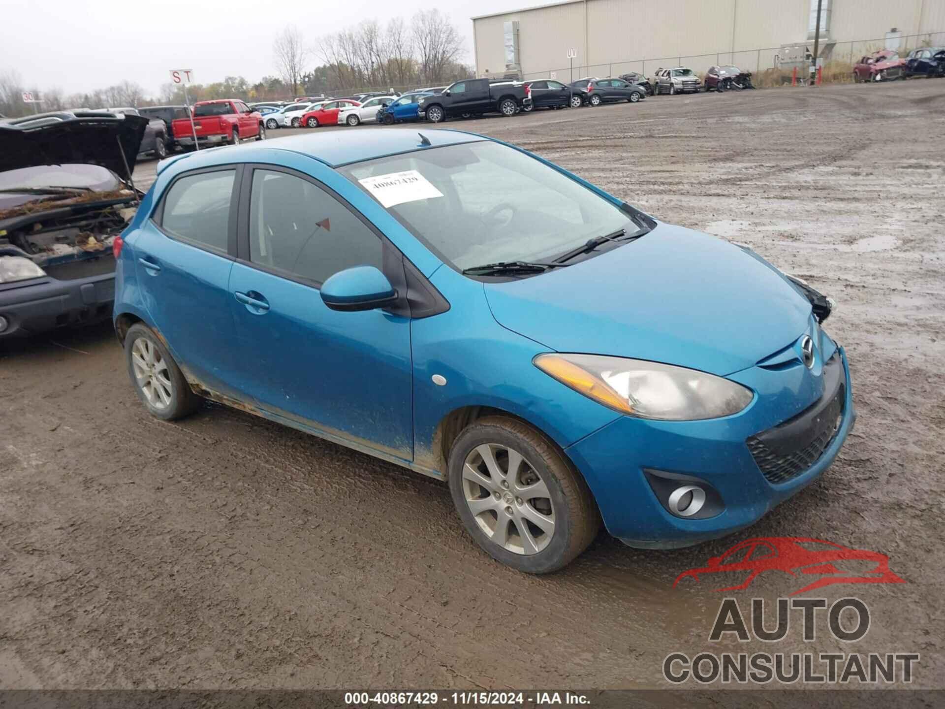 MAZDA MAZDA2 2012 - JM1DE1LY6C0142870