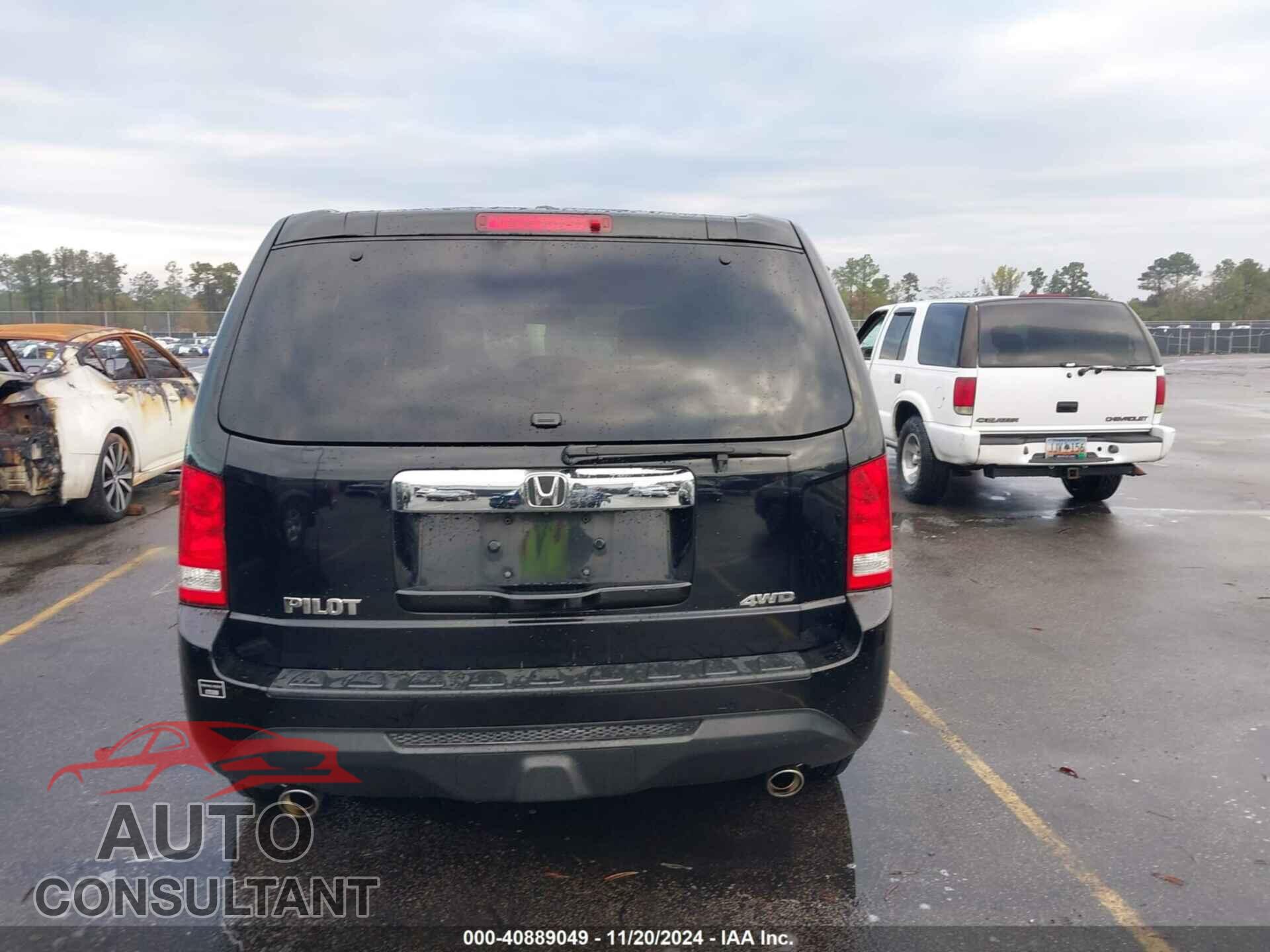 HONDA PILOT 2012 - 5FNYF4H62CB007331