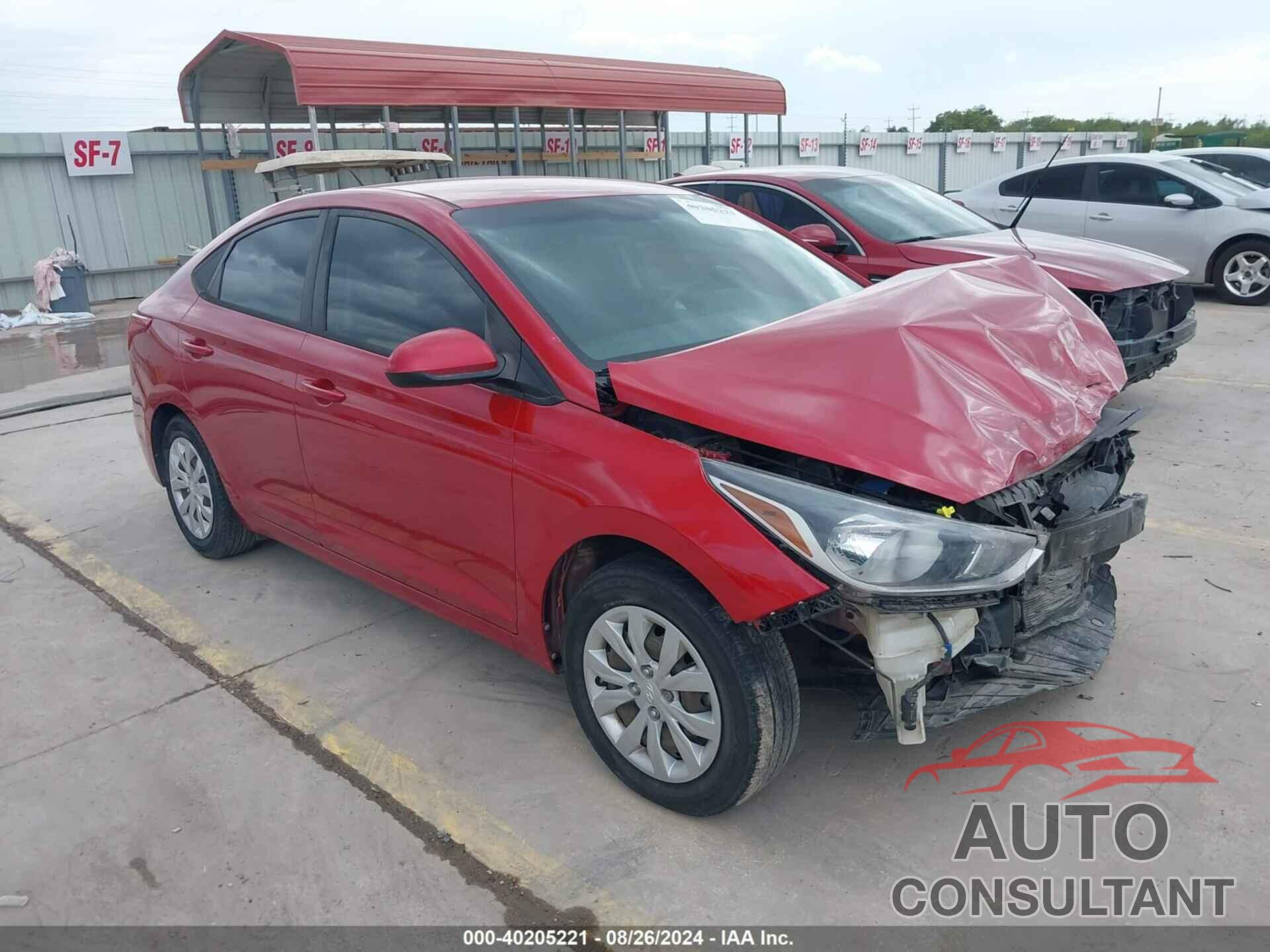 HYUNDAI ACCENT 2019 - 3KPC24A39KE060053