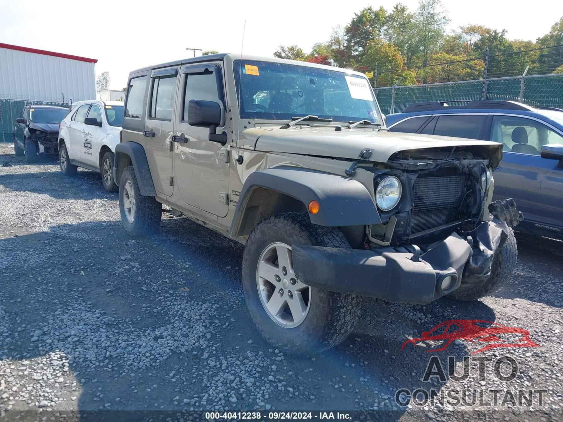 JEEP WRANGLER UNLIMITED 2017 - 1C4BJWKG8HL635514