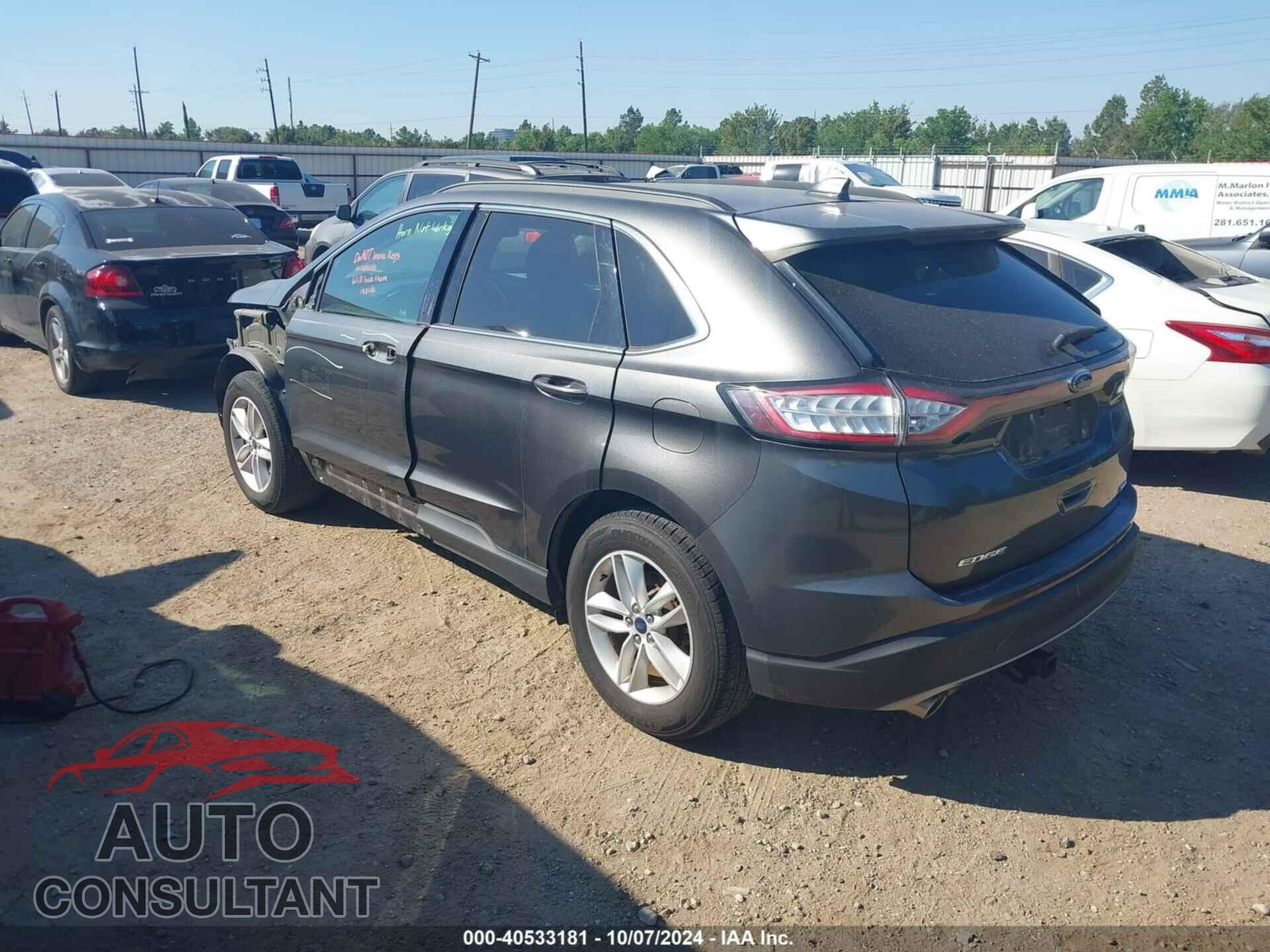 FORD EDGE 2015 - 2FMTK3J89FBB89151