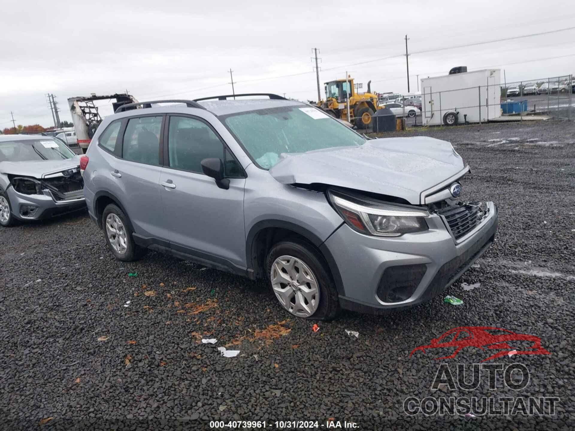 SUBARU FORESTER 2019 - JF2SKACC0KH529114