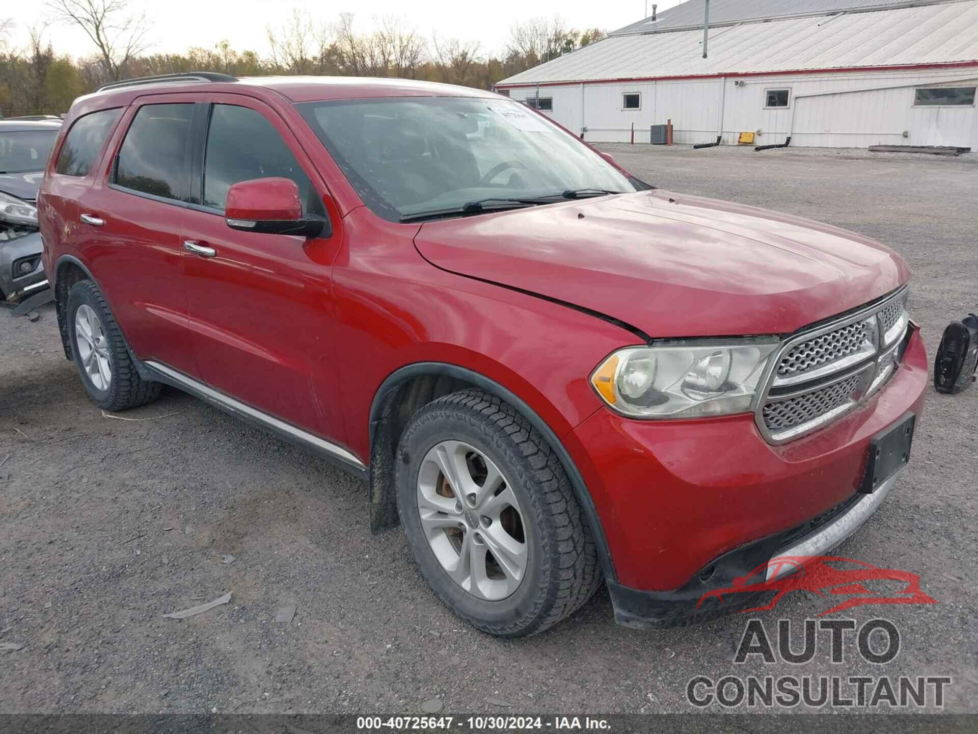 DODGE DURANGO 2011 - 1D4SE4GT2BC638840