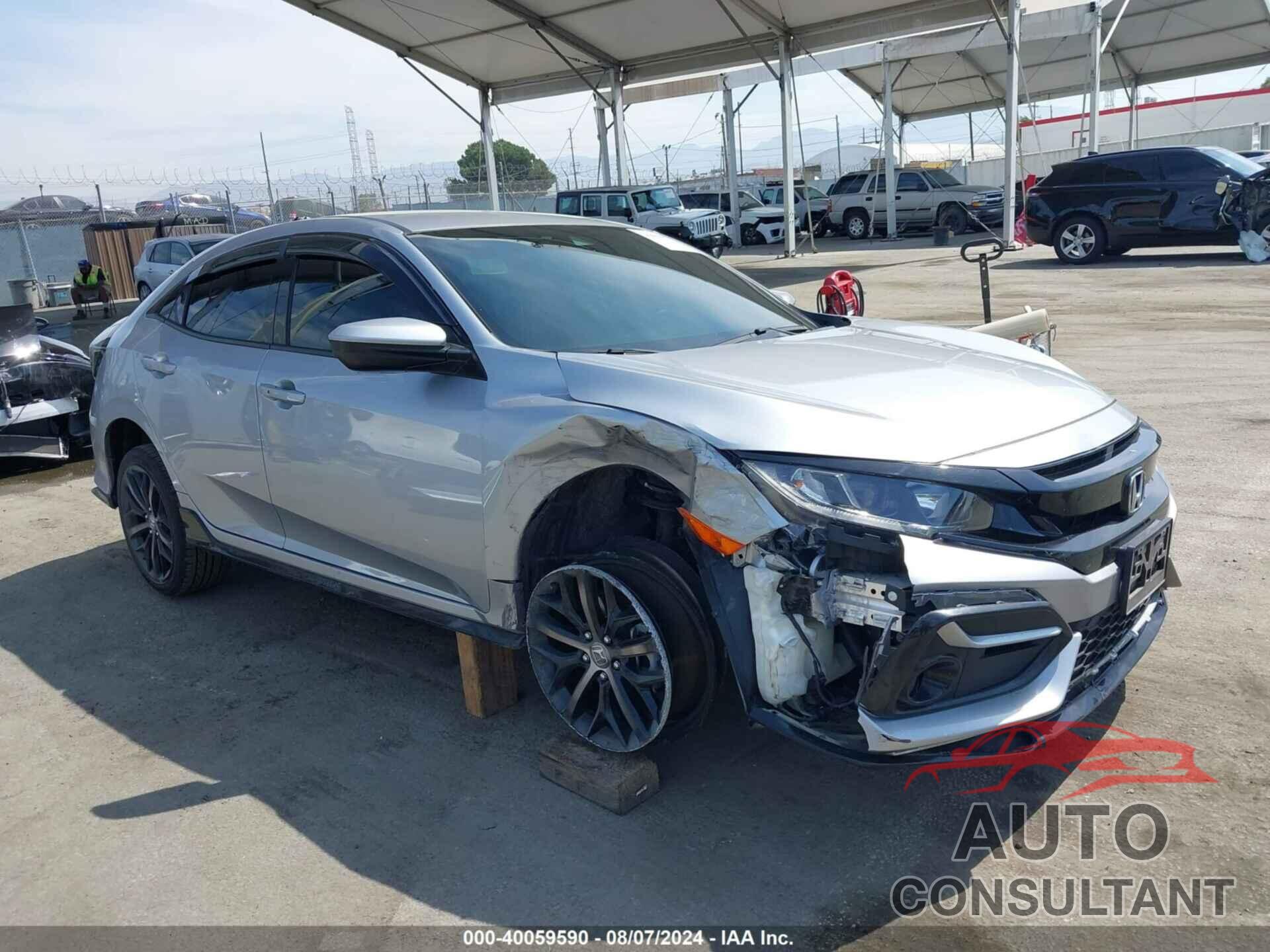 HONDA CIVIC 2021 - SHHFK7H41MU417573