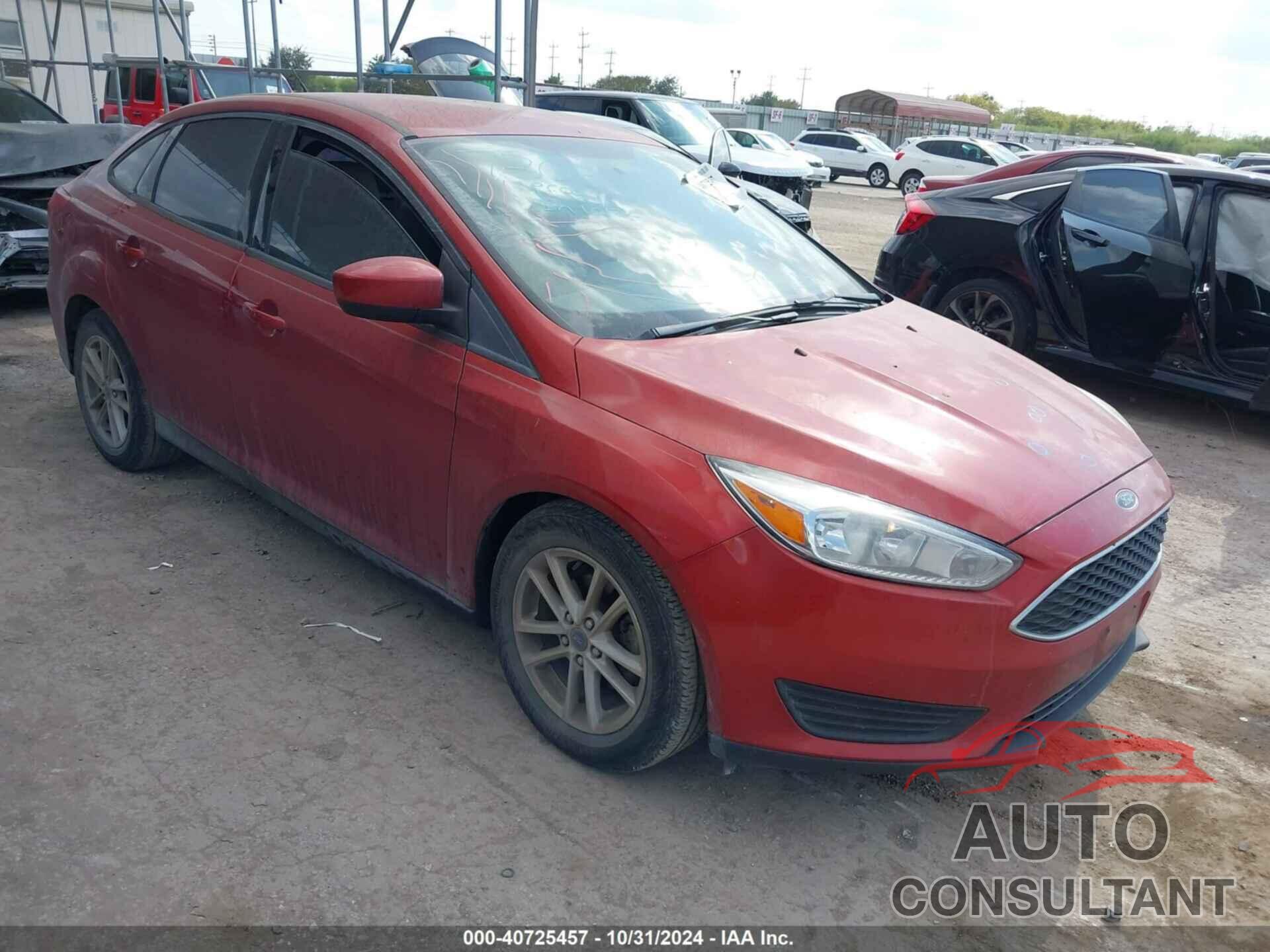 FORD FOCUS 2018 - 1FADP3FE4JL259565