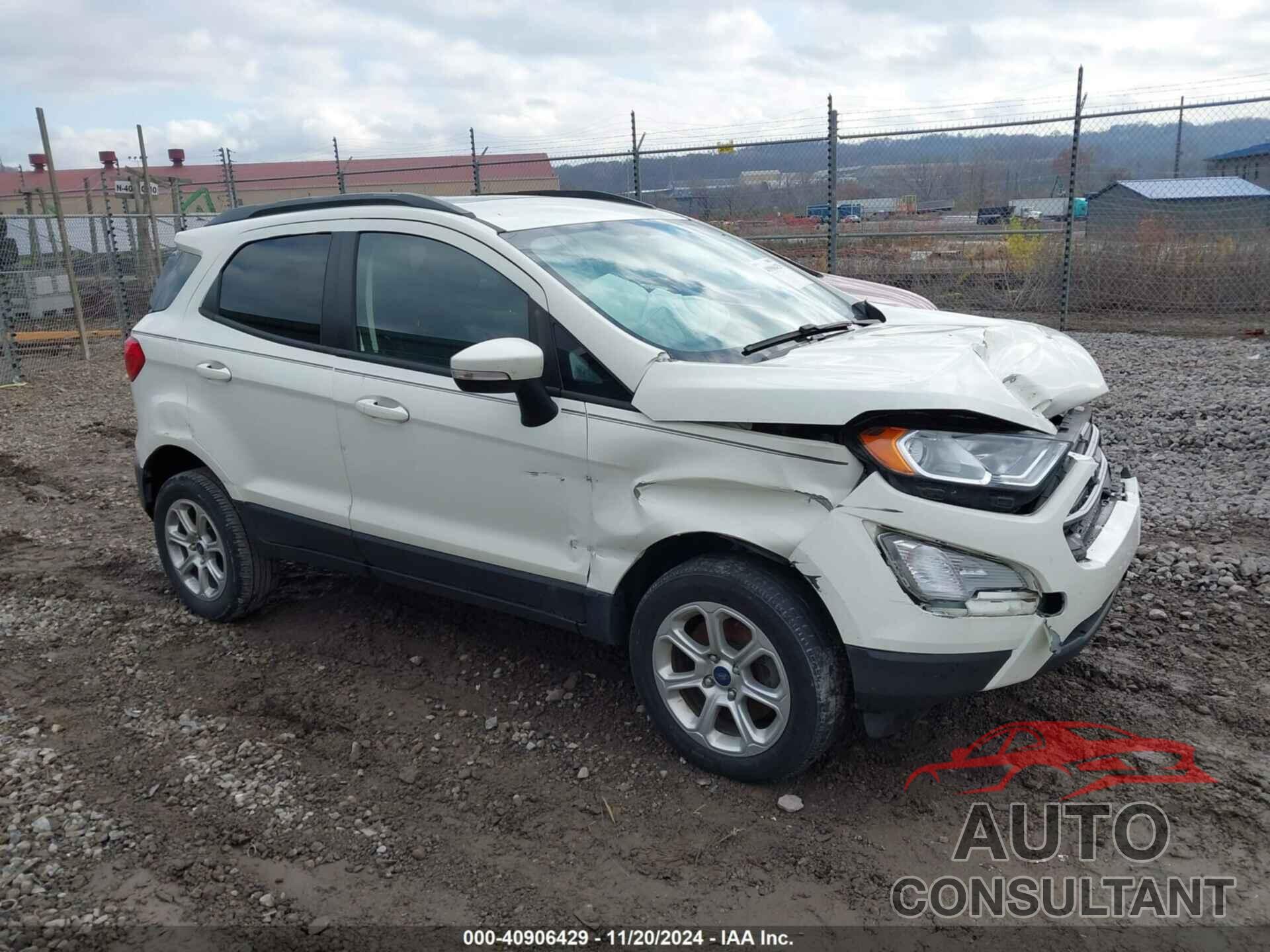 FORD ECOSPORT 2022 - MAJ6S3GL3NC461243